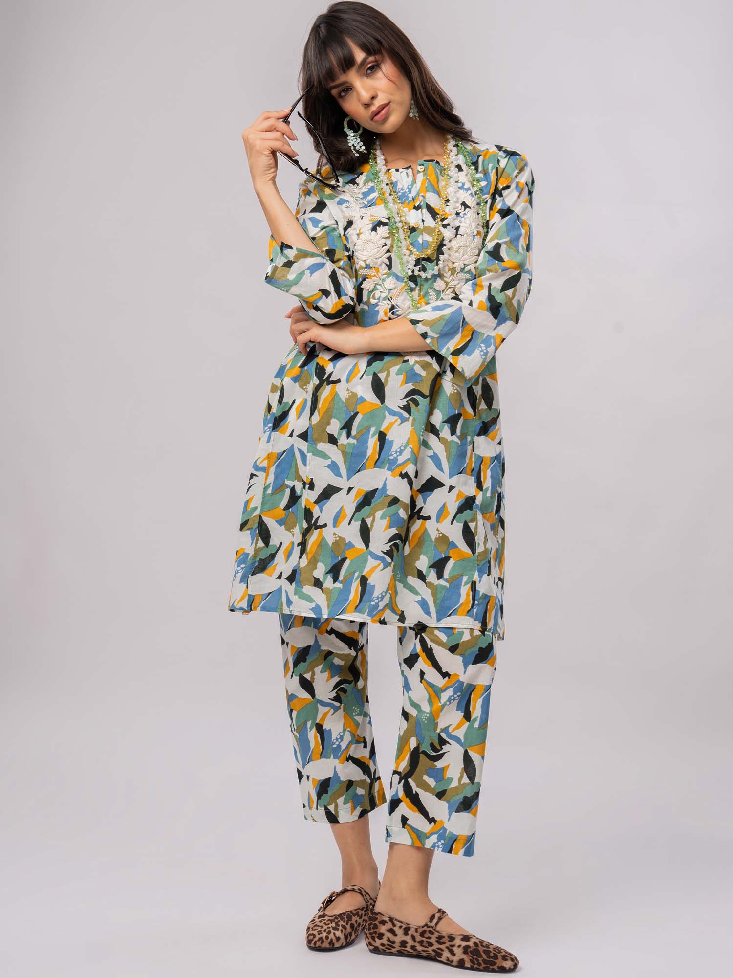 Fiori Cotton Twinset