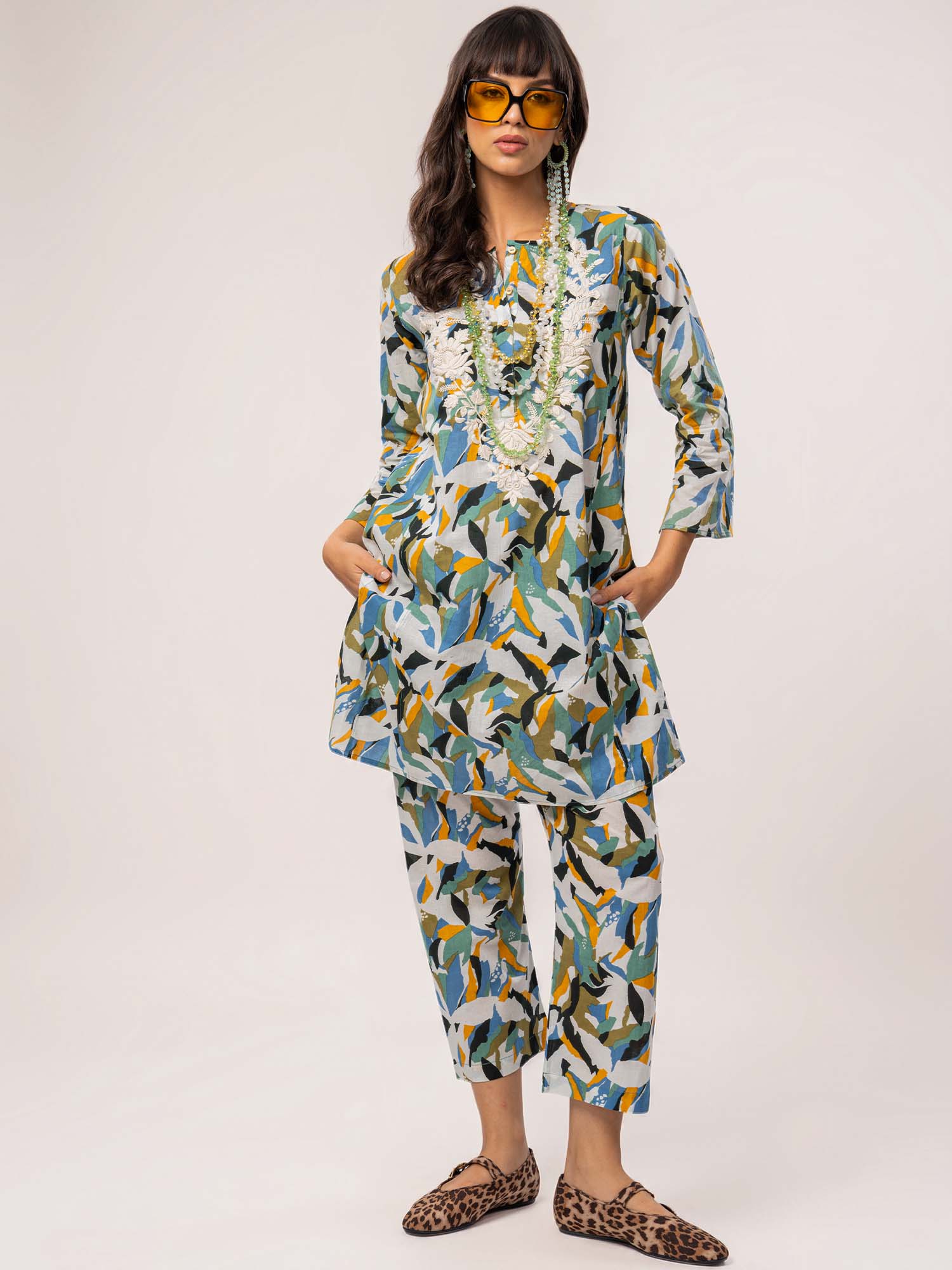 Fiori Cotton Twinset