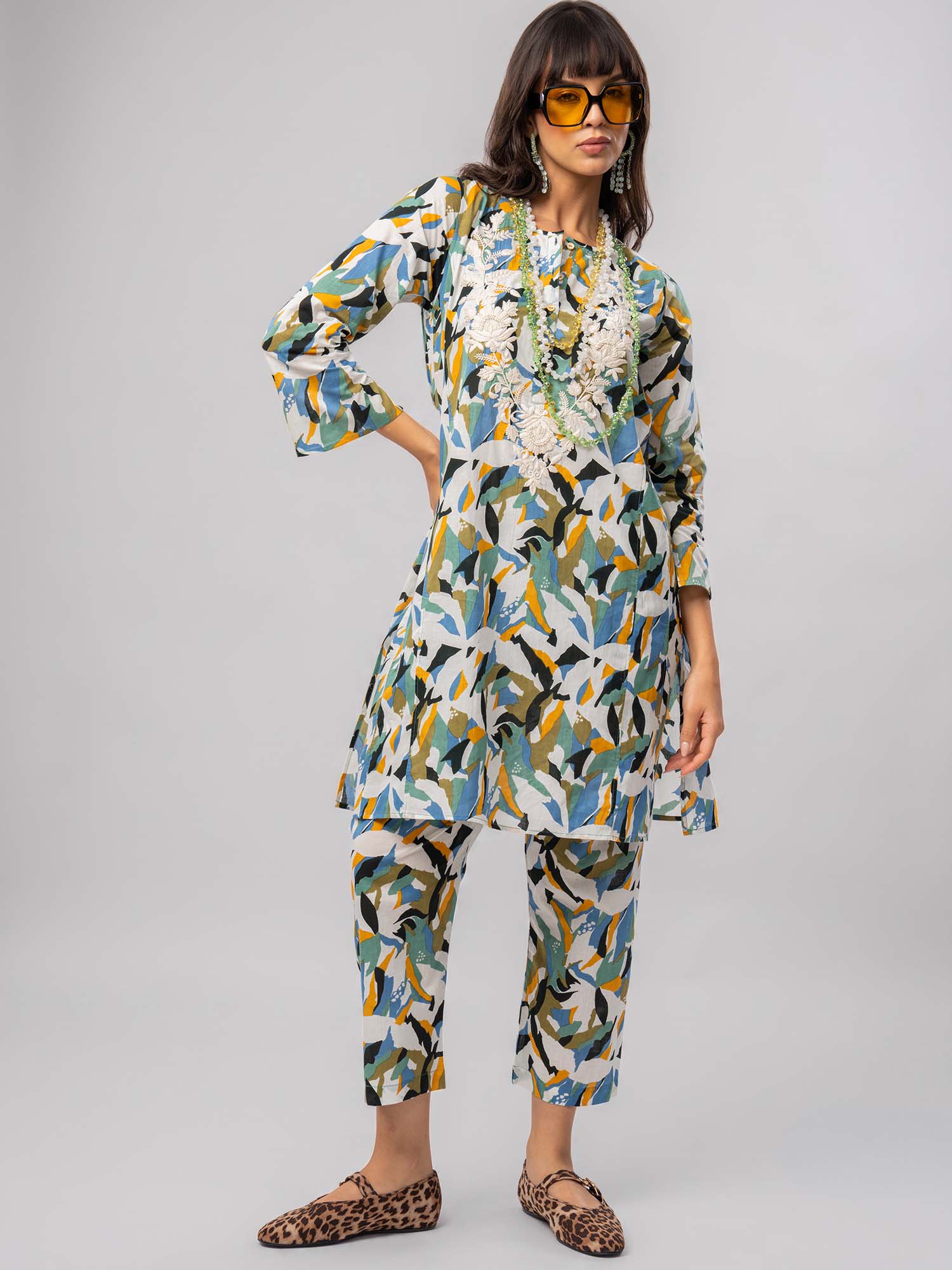 Fiori Cotton Twinset