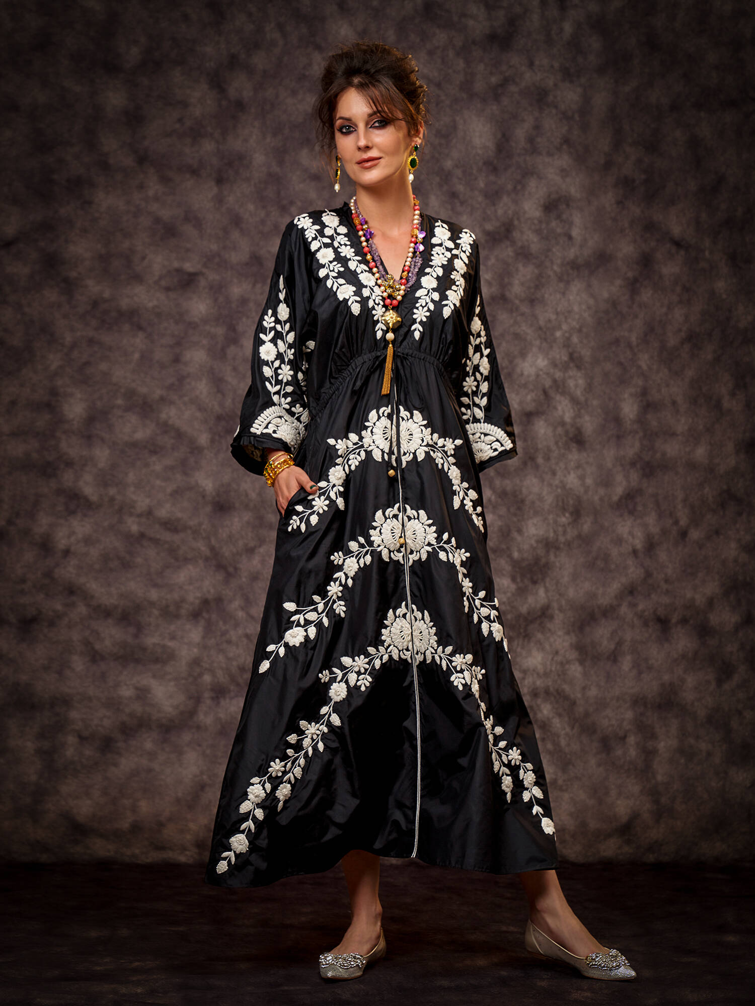 Geisha Silk Kimono Dress