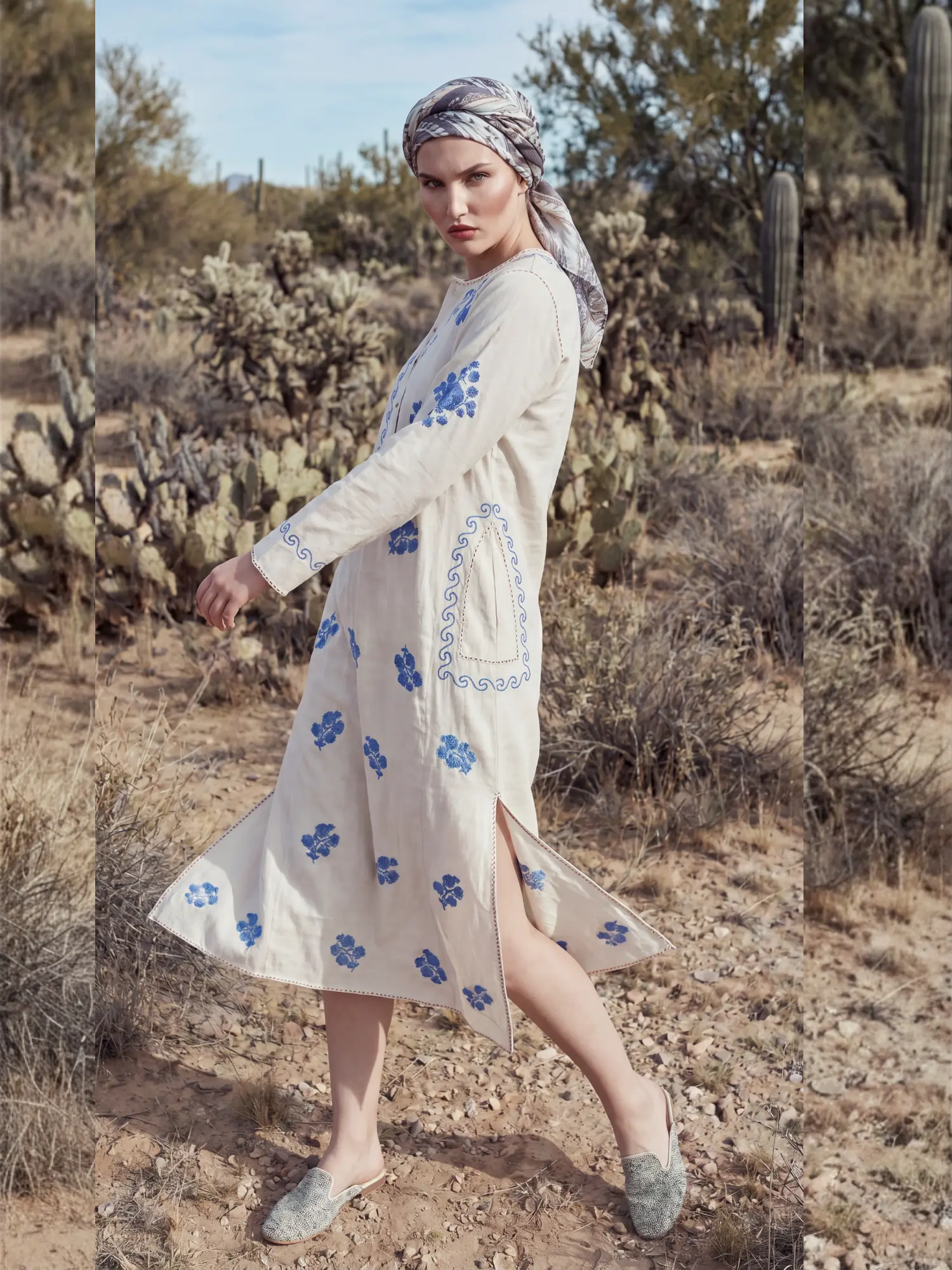 Jiva Handloom Cotton Dress 