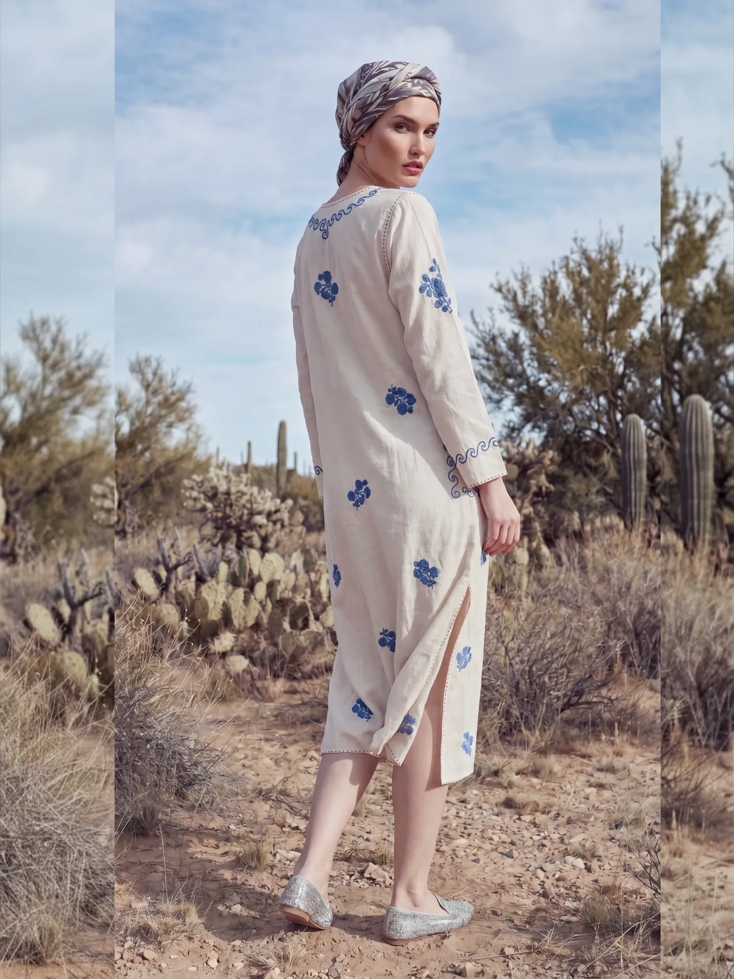 Jiva Handloom Cotton Dress 
