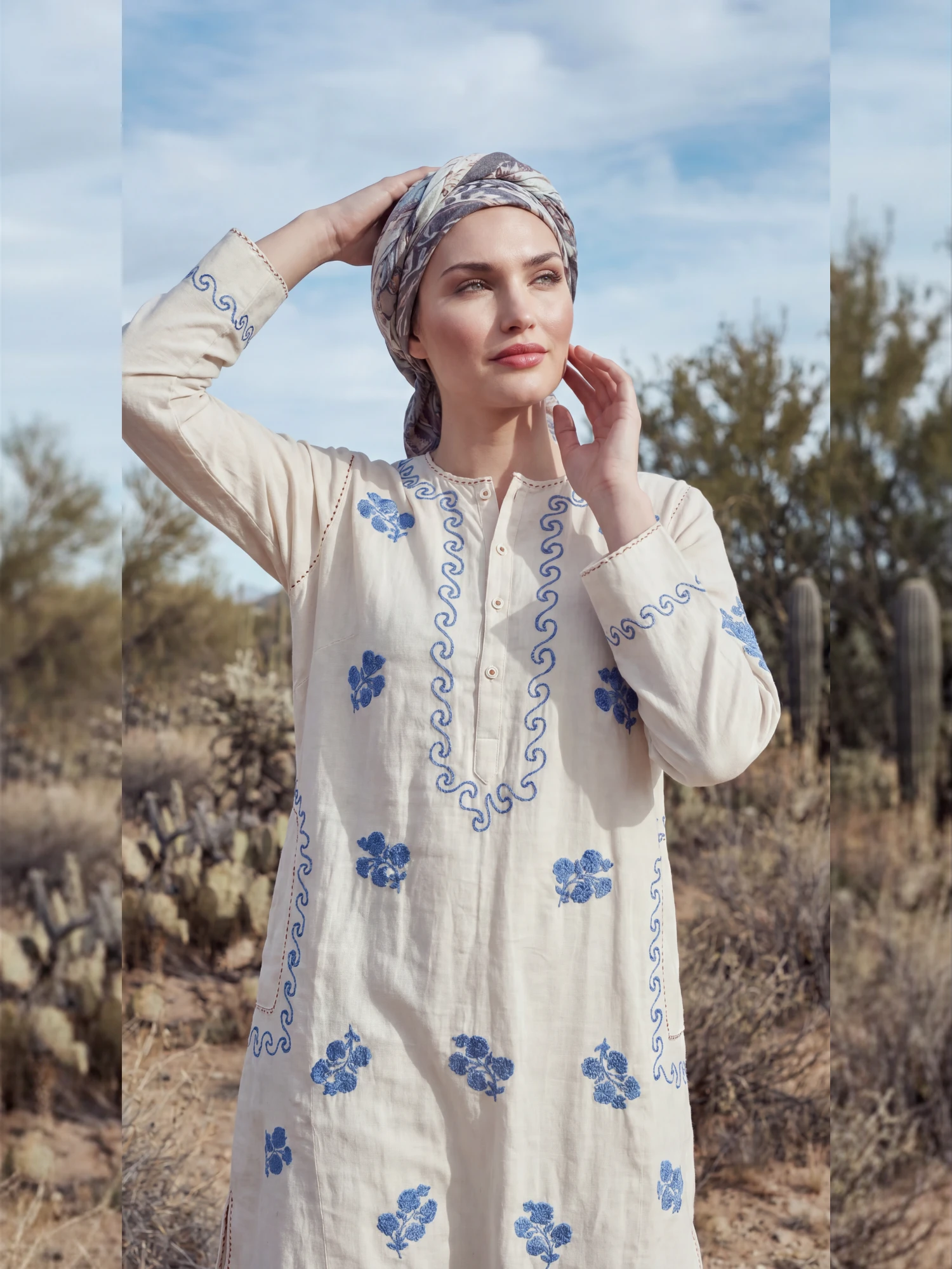 Jiva Handloom Cotton Dress 