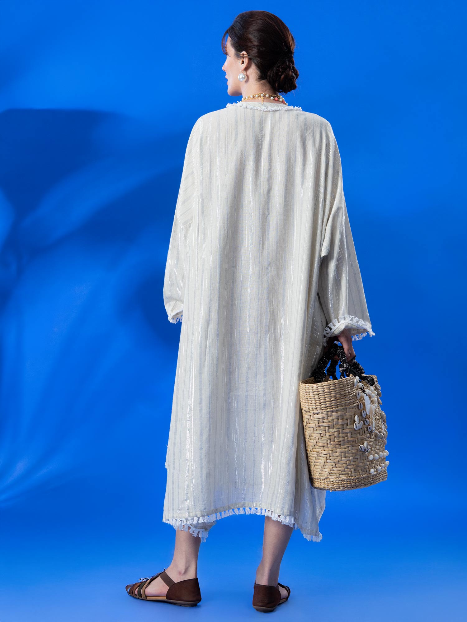 Jugni Handloom Cotton Kaftan