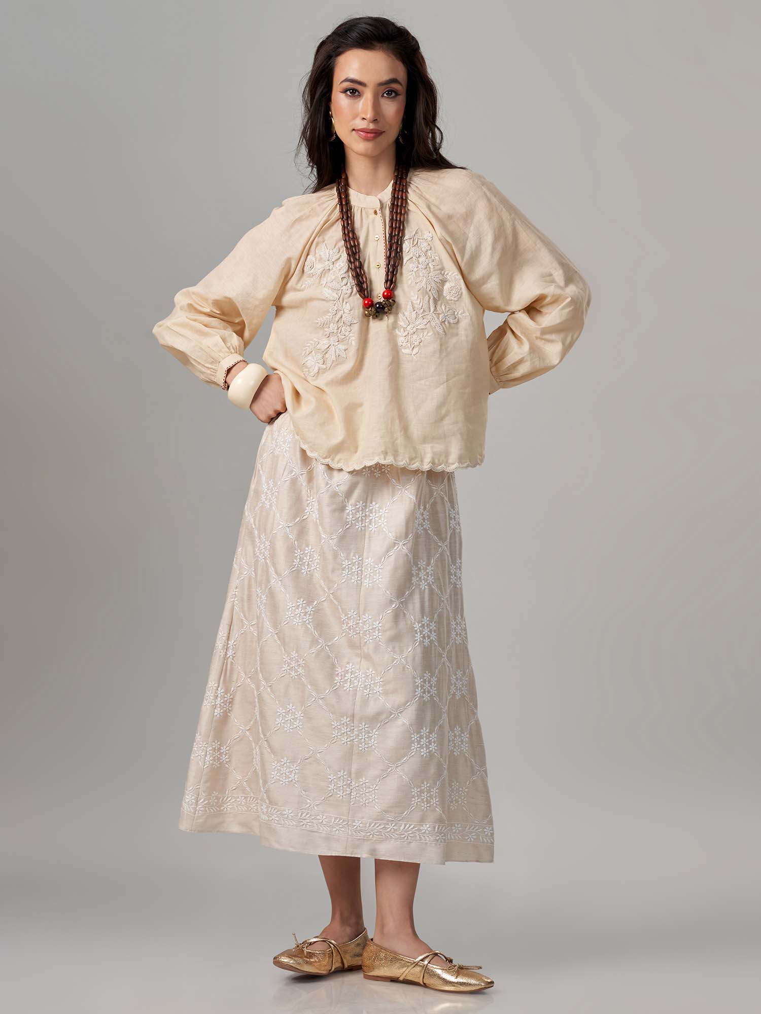 Juliet Khadi Cotton Top