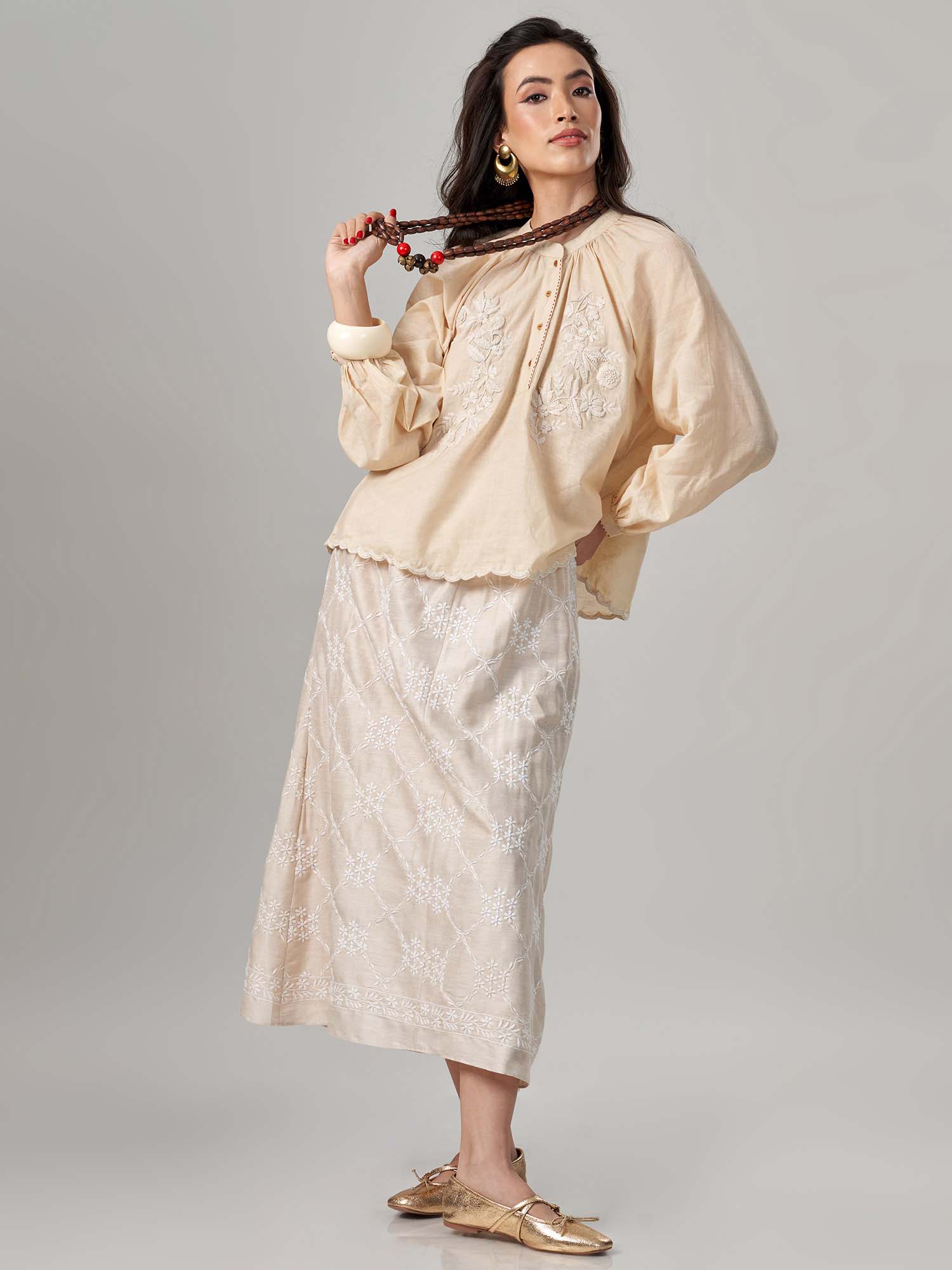 Juliet Khadi Cotton Top