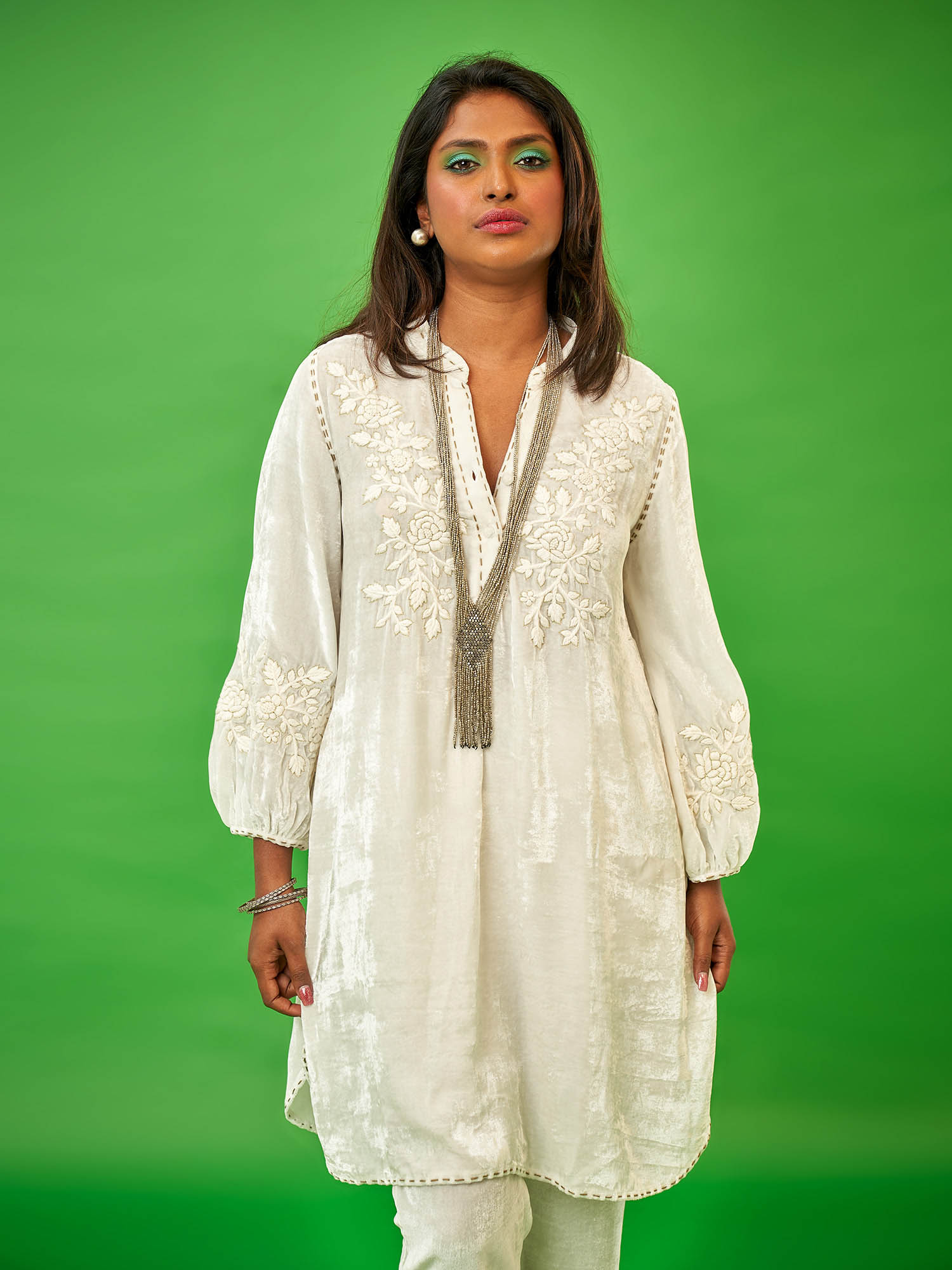 KHAMPAS VELVET BLEND TWIN SET 