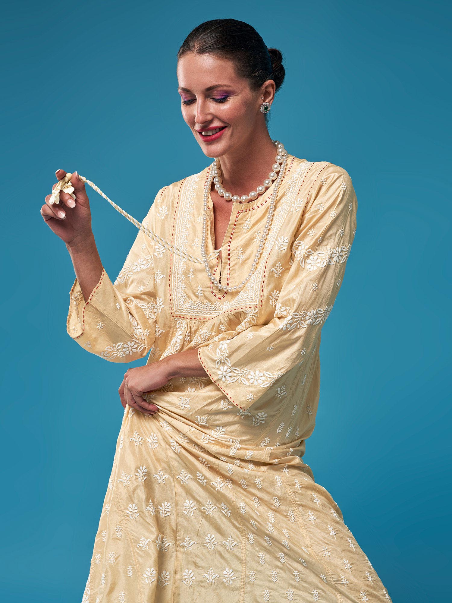 Keshan Silk Dress
