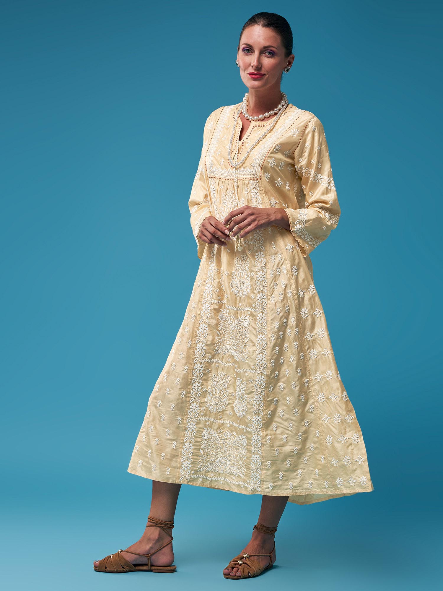 Keshan Silk Dress