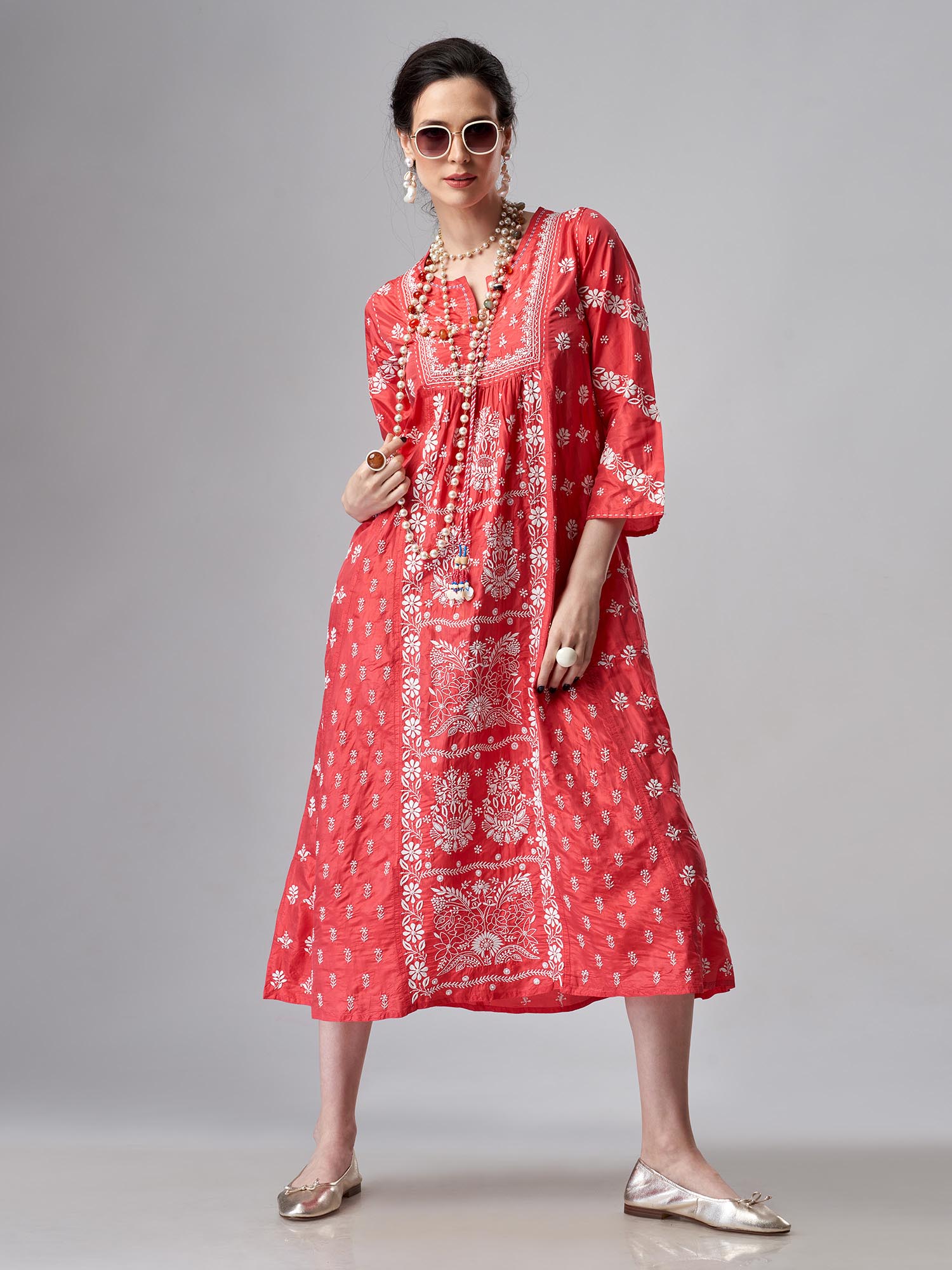 Keshan Silk Dress