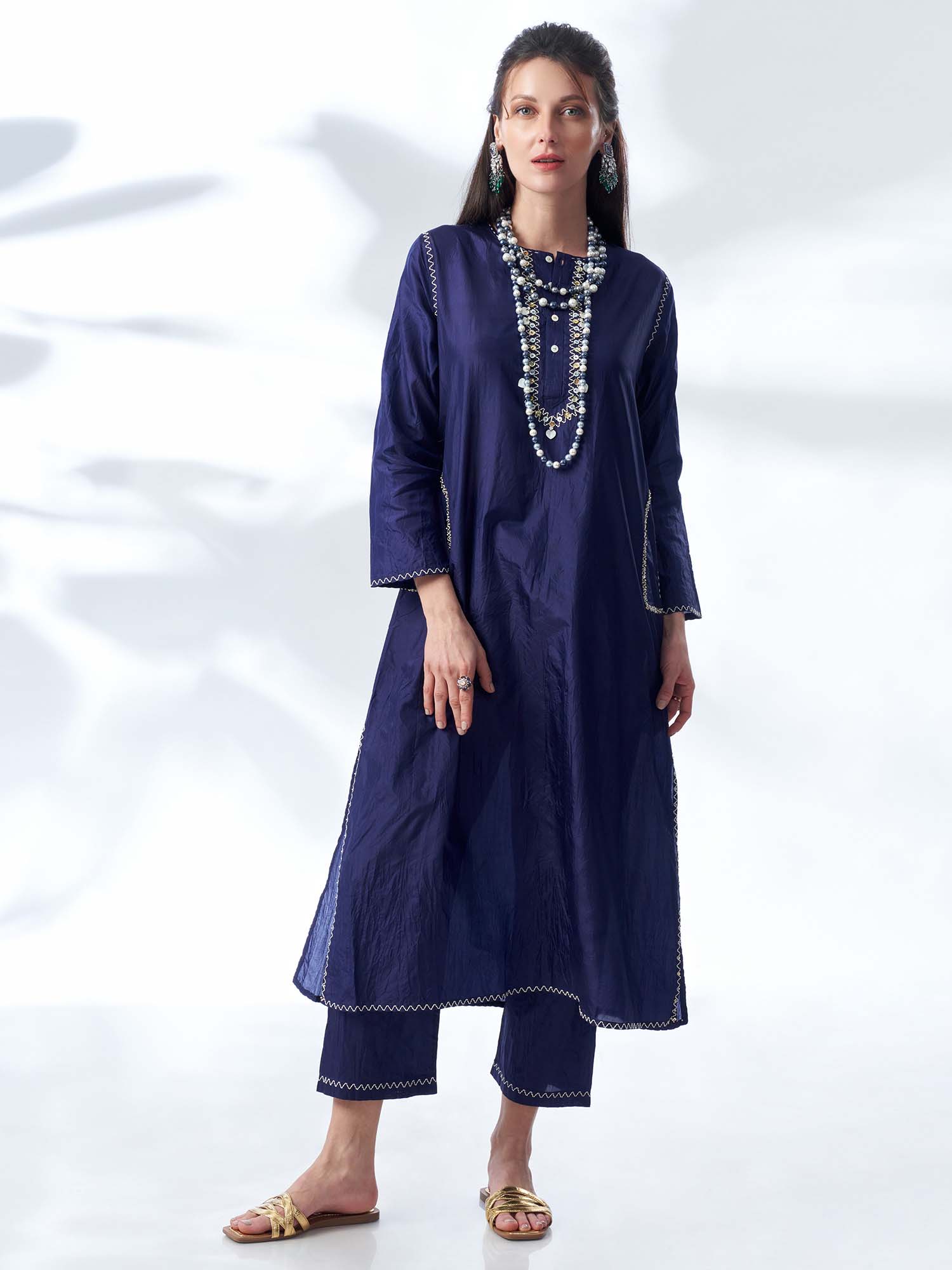Kohinoor Silk Twinset