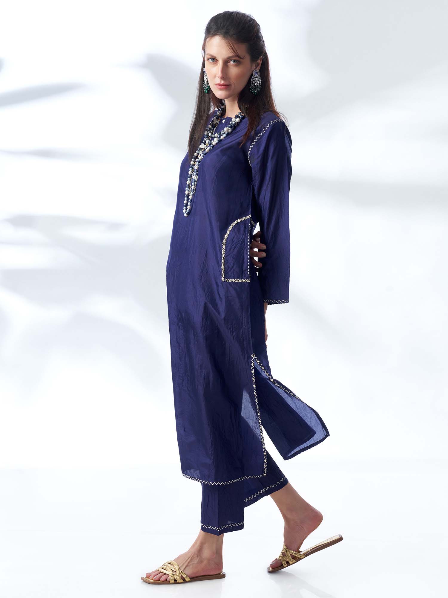 Kohinoor Silk Twinset