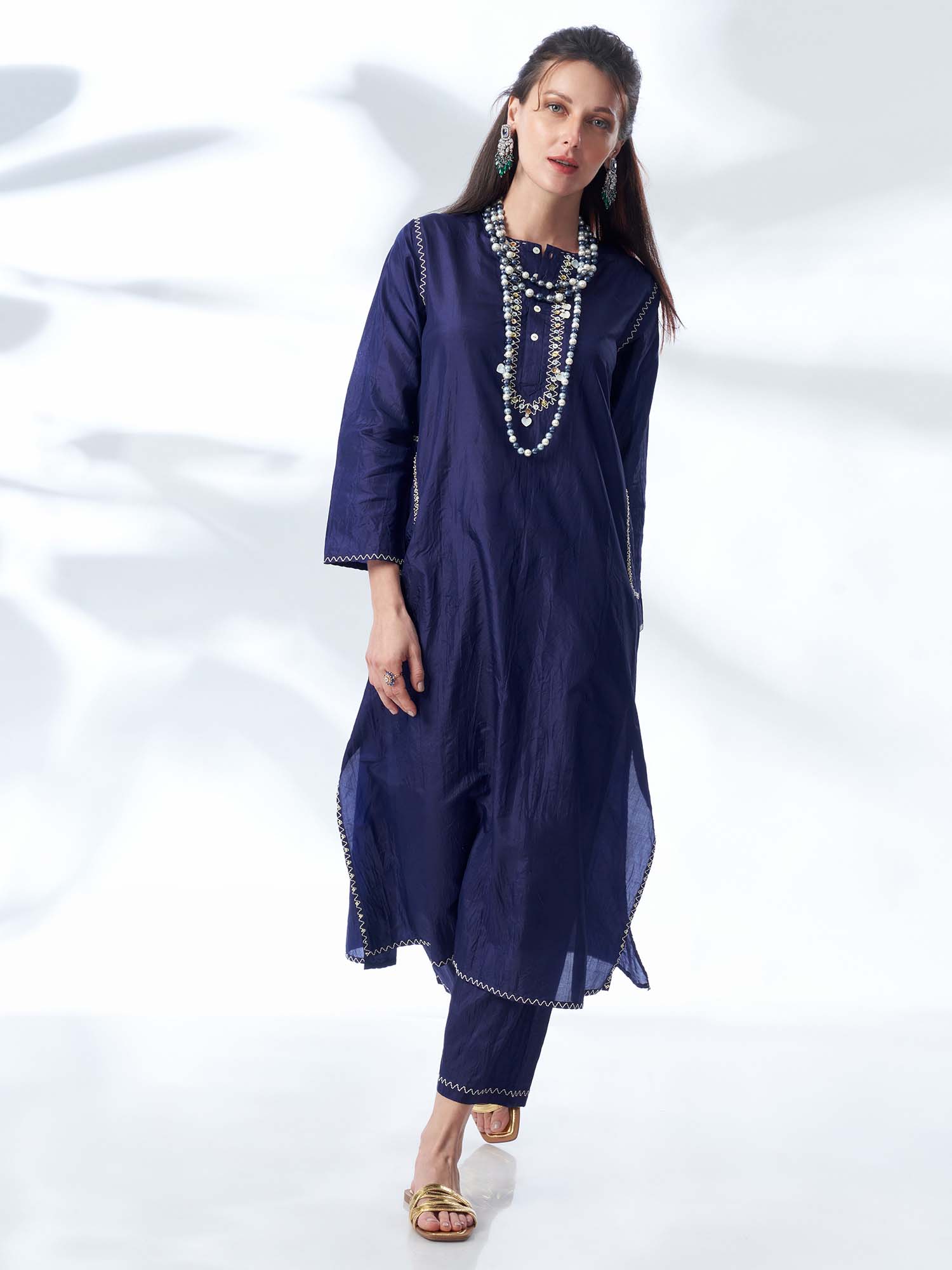 Kohinoor Silk Twinset
