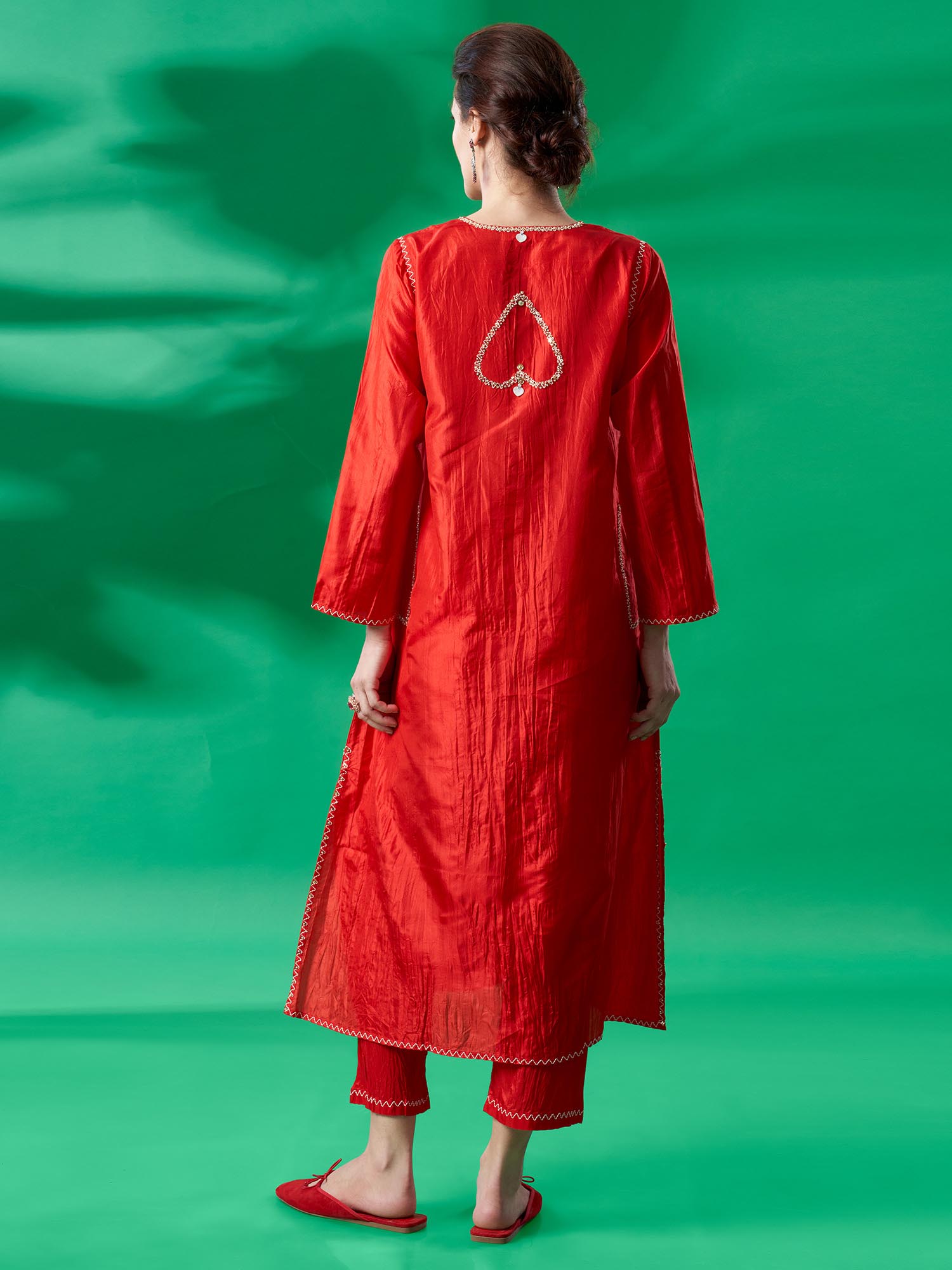 Kohinoor Silk Twinset