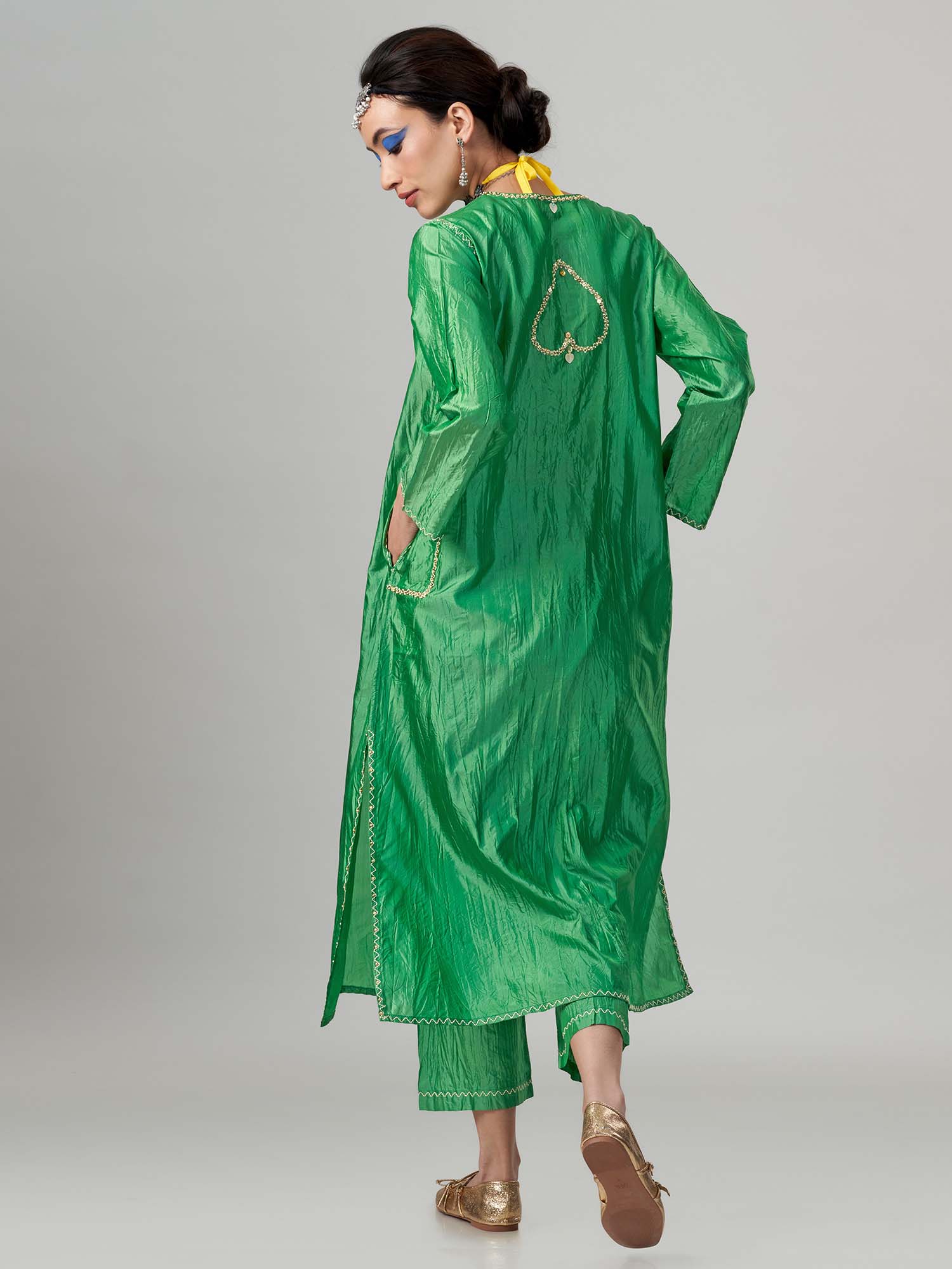 Kohinoor Silk Twinset
