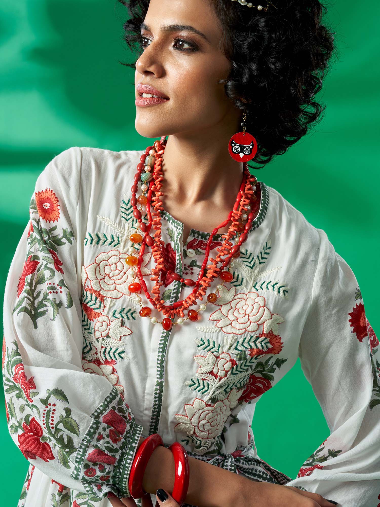 Laxmi Niwas Cotton Dress