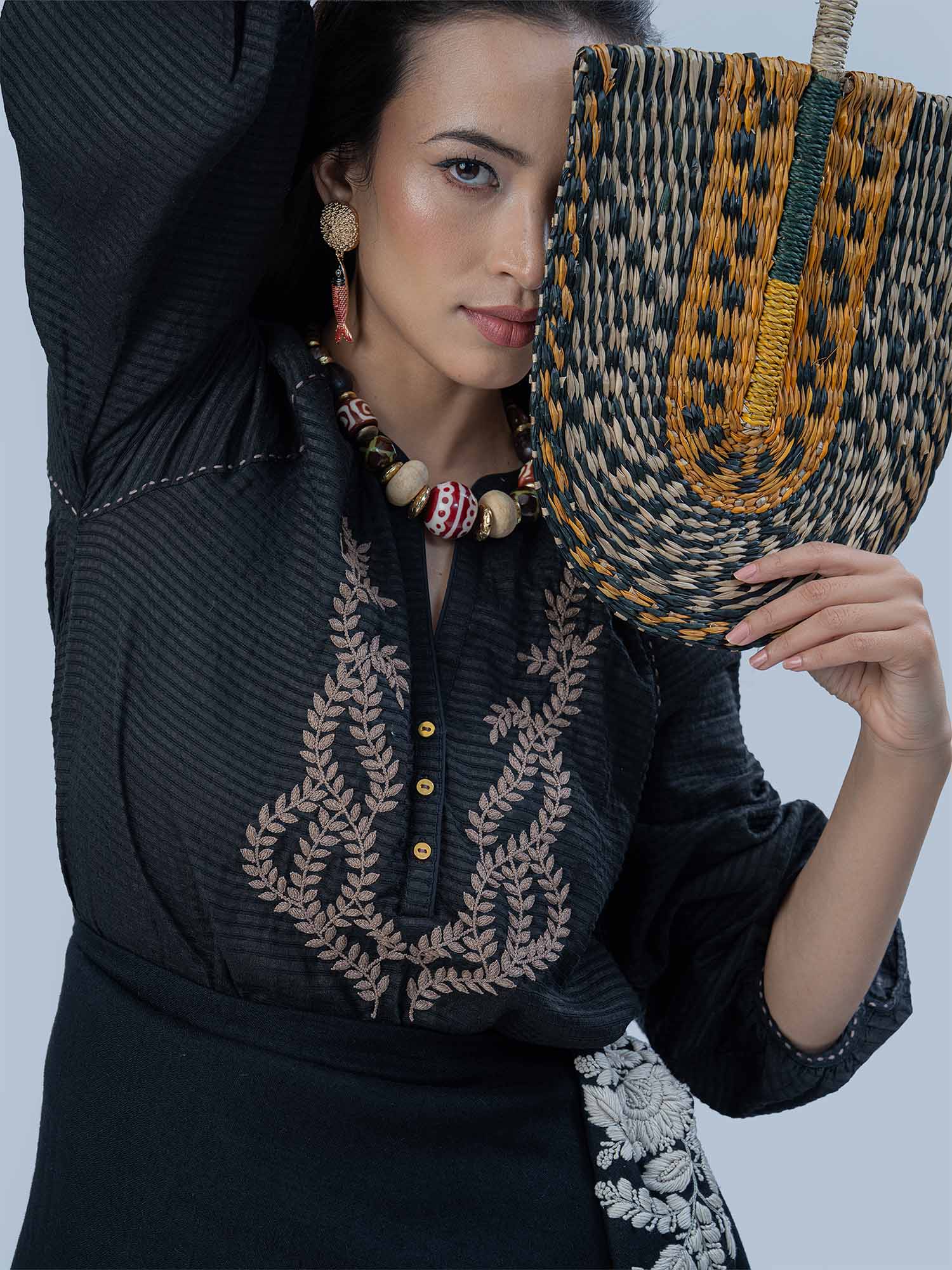 Liesse Patterned Silk Top
