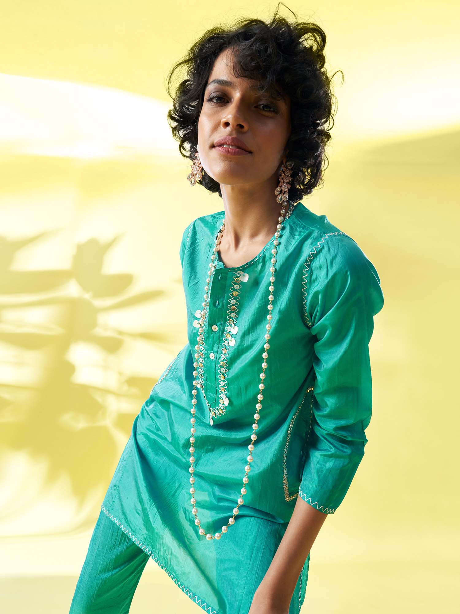 Lilypool Silk Matching Set