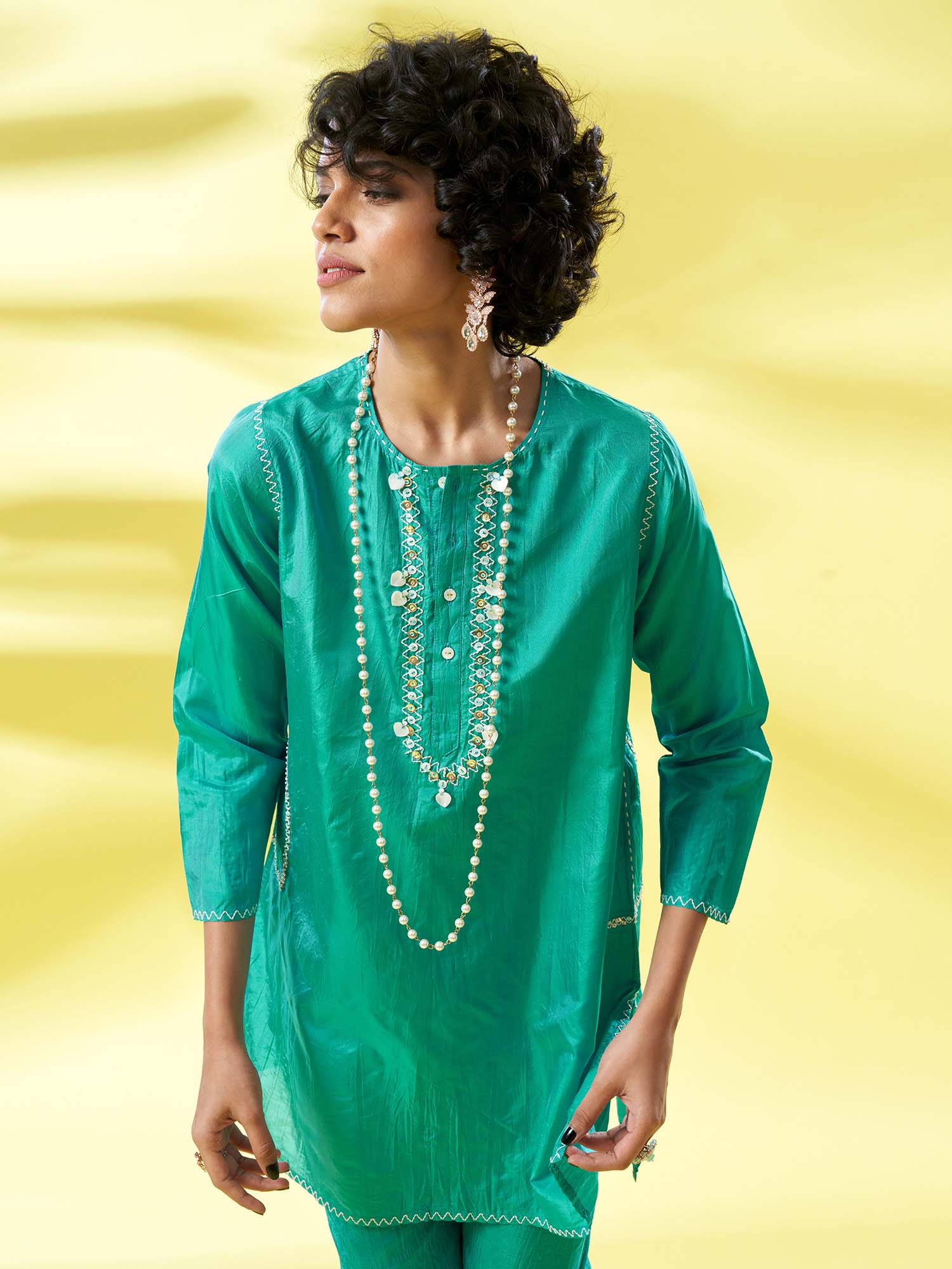 Lilypool Silk Matching Set