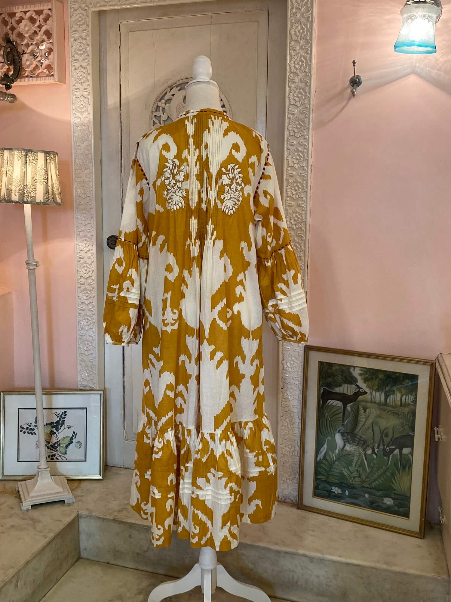 Mahi Cotton Print Dress