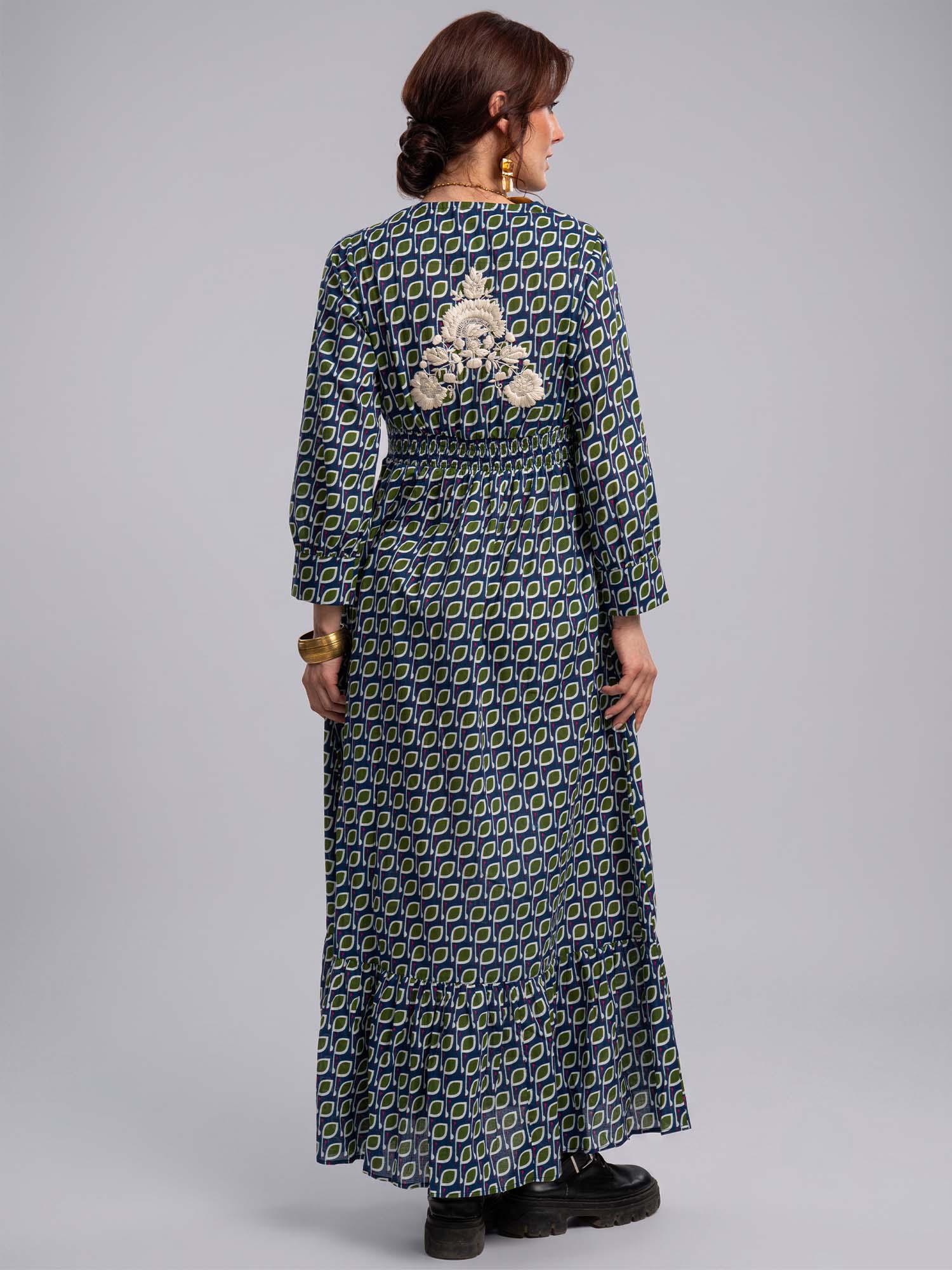 Malouka Cotton Maxi Dress