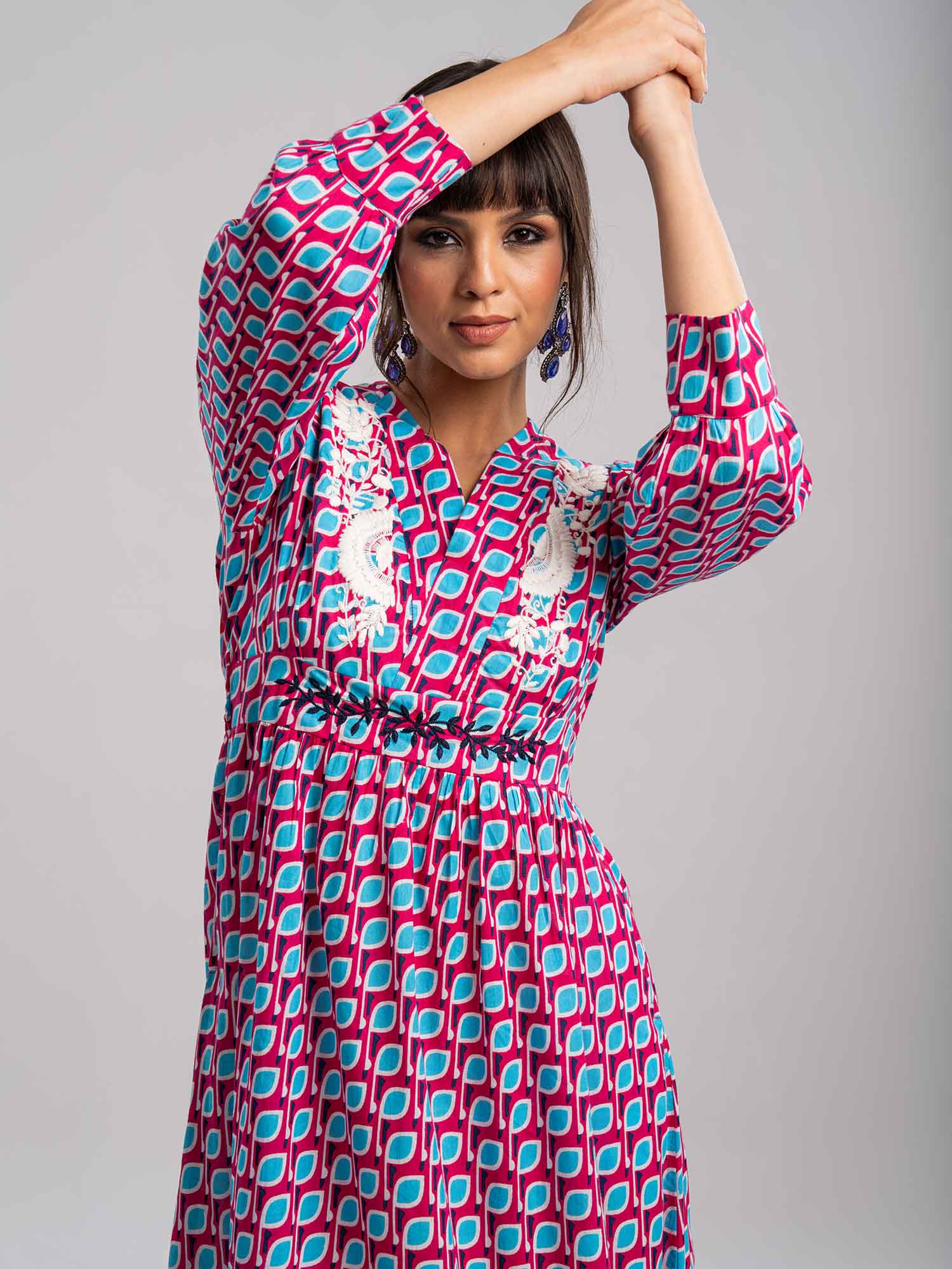 Malouka Cotton Maxi Dress