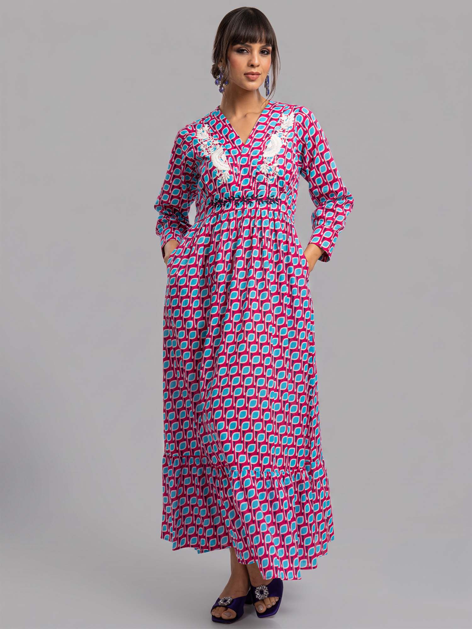 Malouka Cotton Maxi Dress