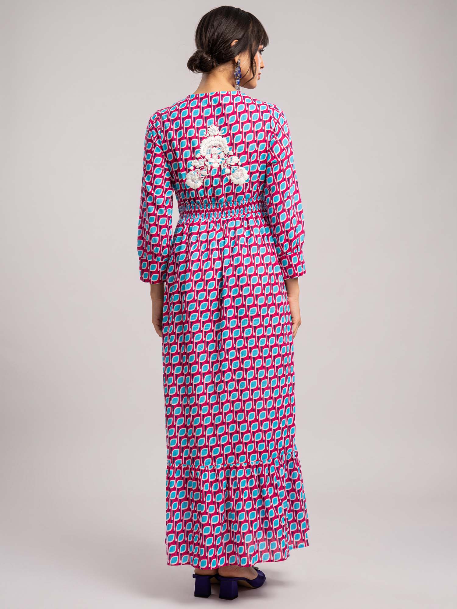 Malouka Cotton Maxi Dress