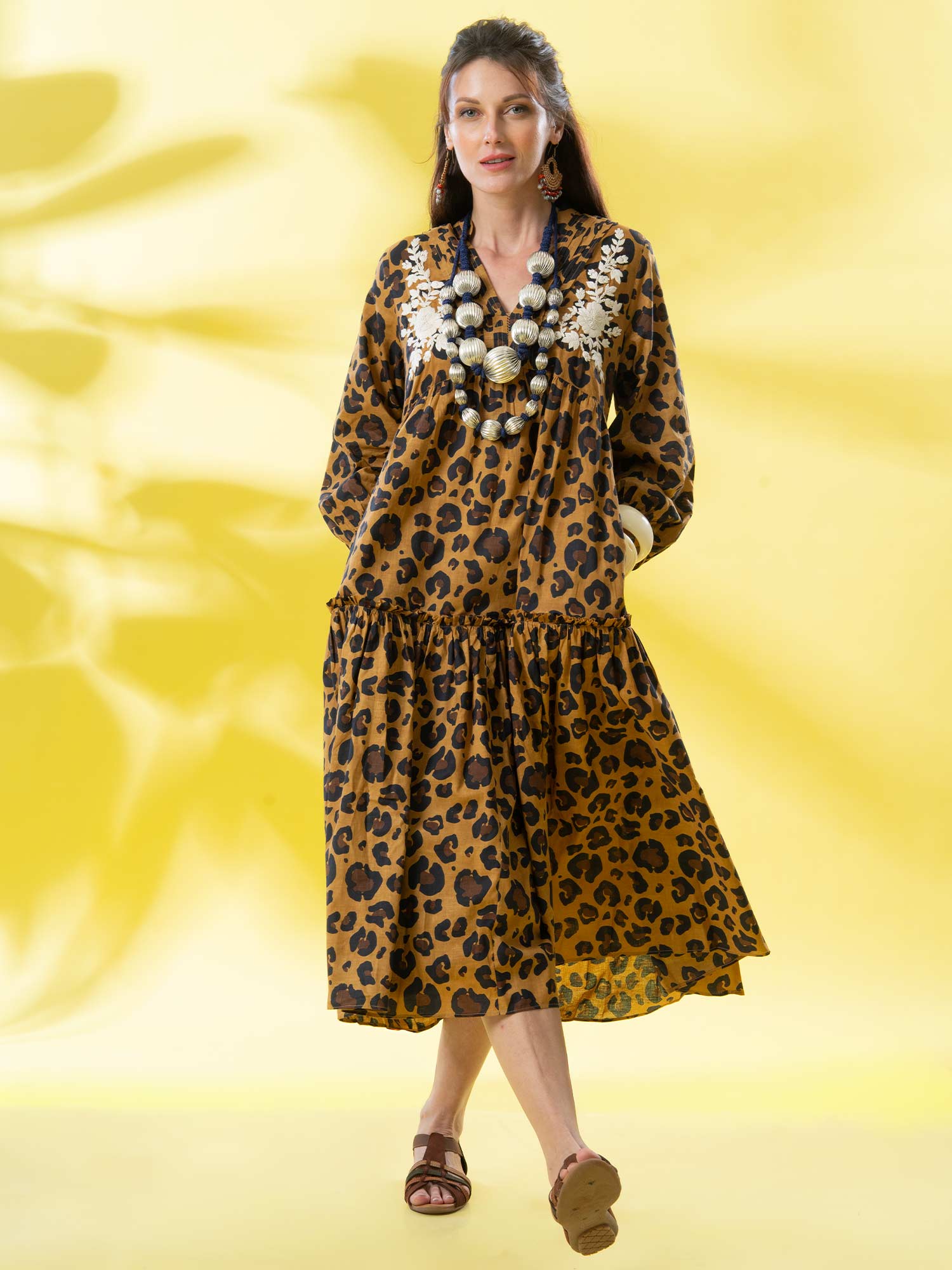 Minara Cotton Dress