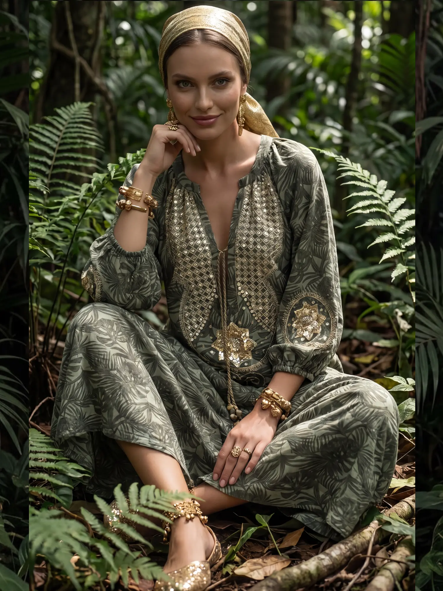 Nourilim Cotton Kaftan