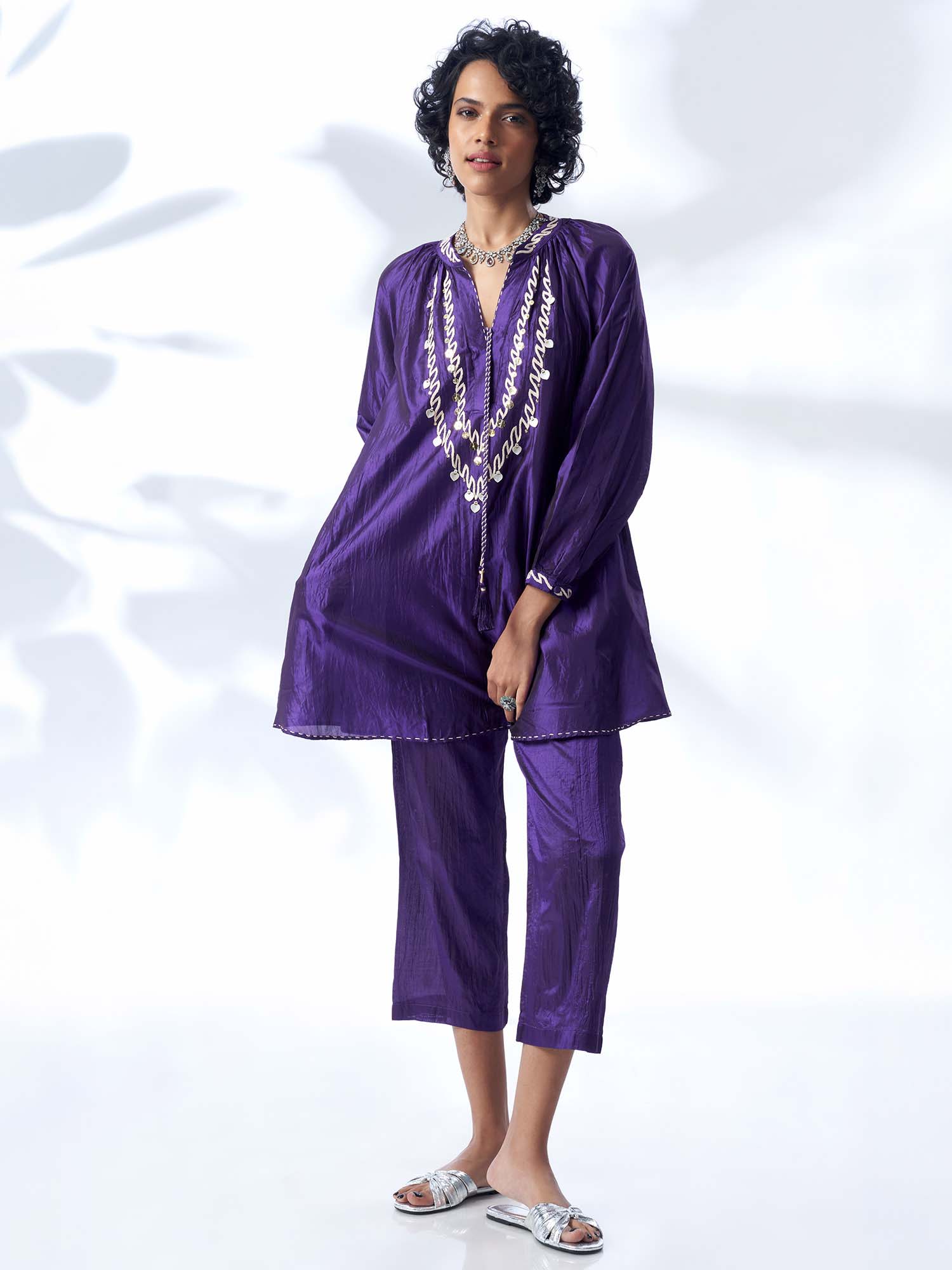 Nurkemal Silk Twinset