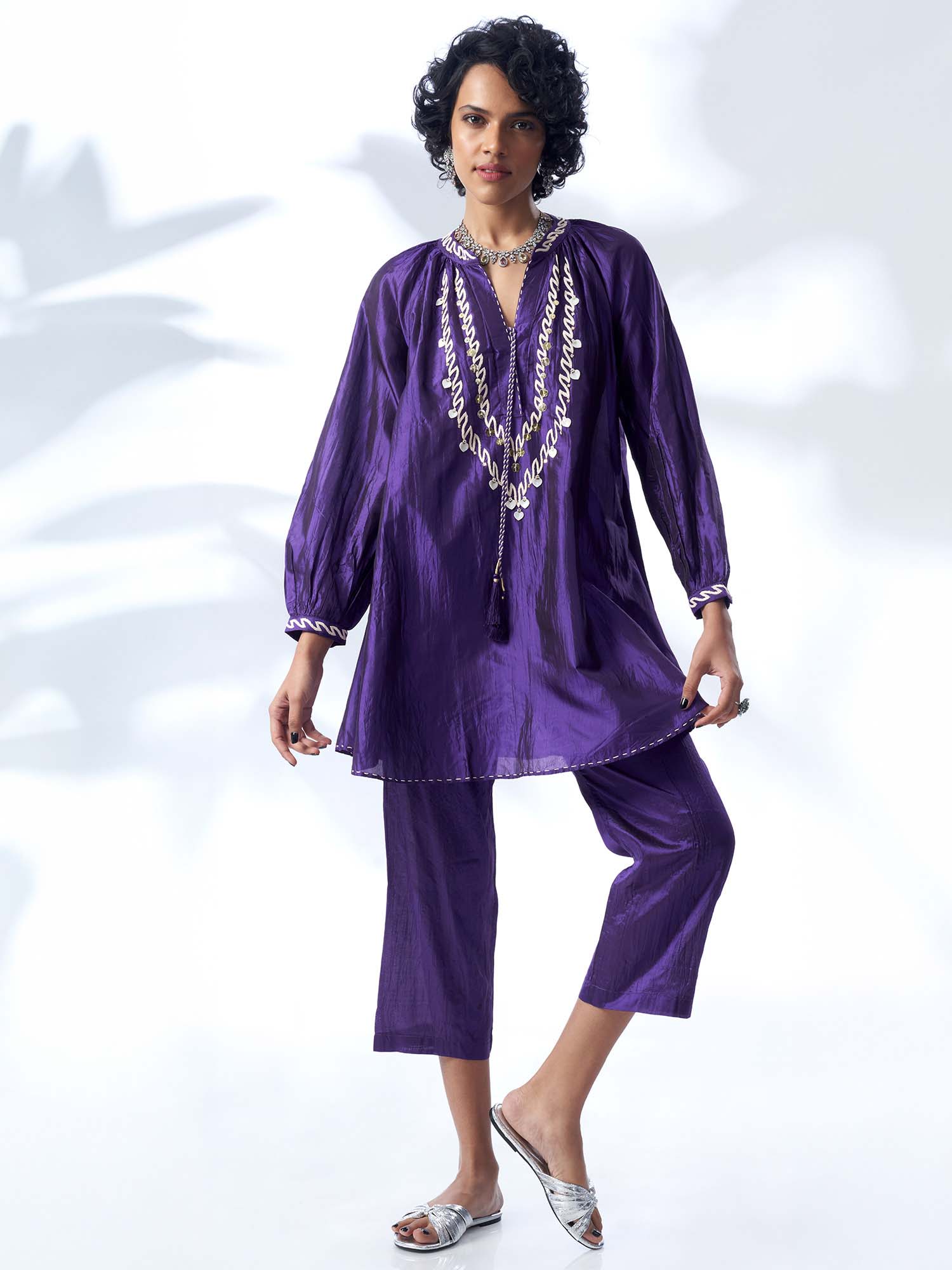 Nurkemal Silk Twinset