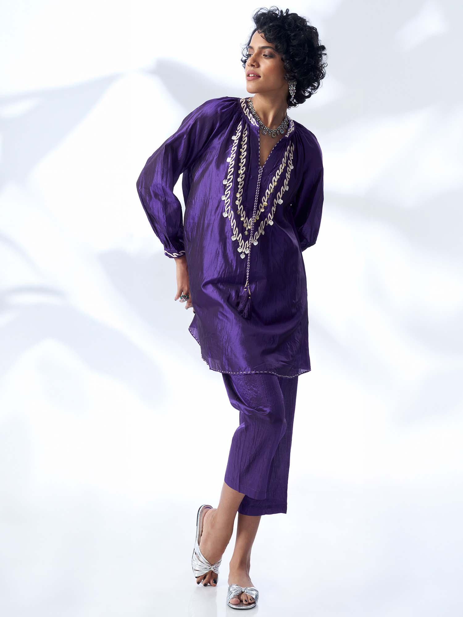 Nurkemal Silk Twinset