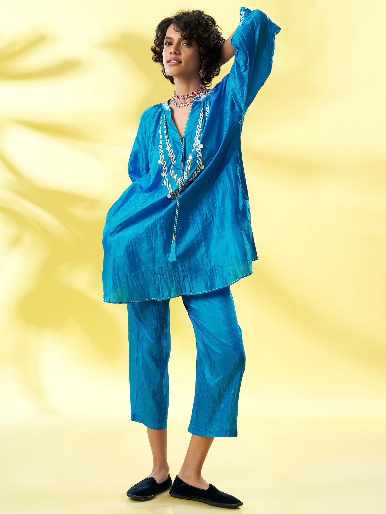 Nurkemal Silk Twinset