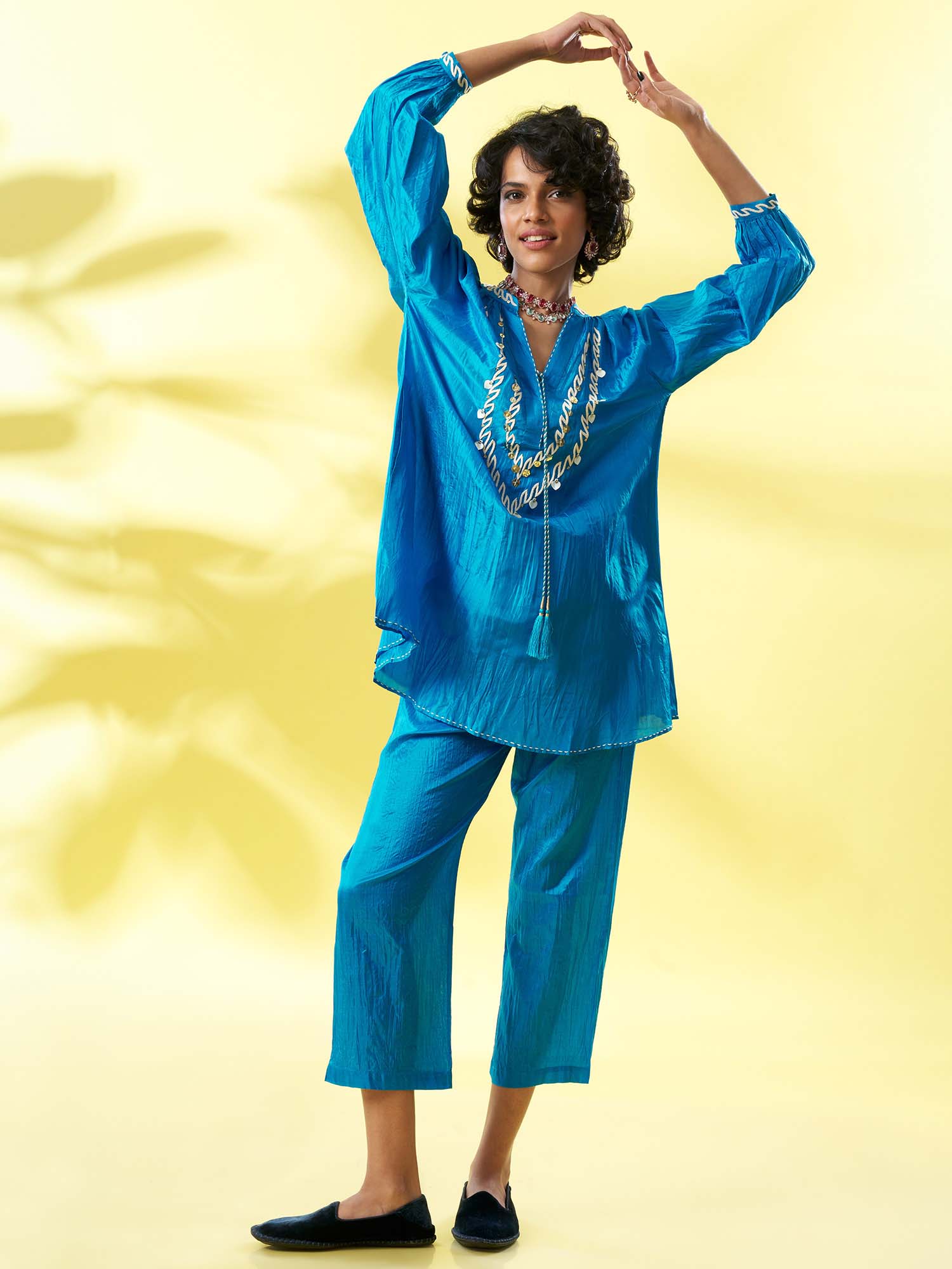Nurkemal Silk Twinset