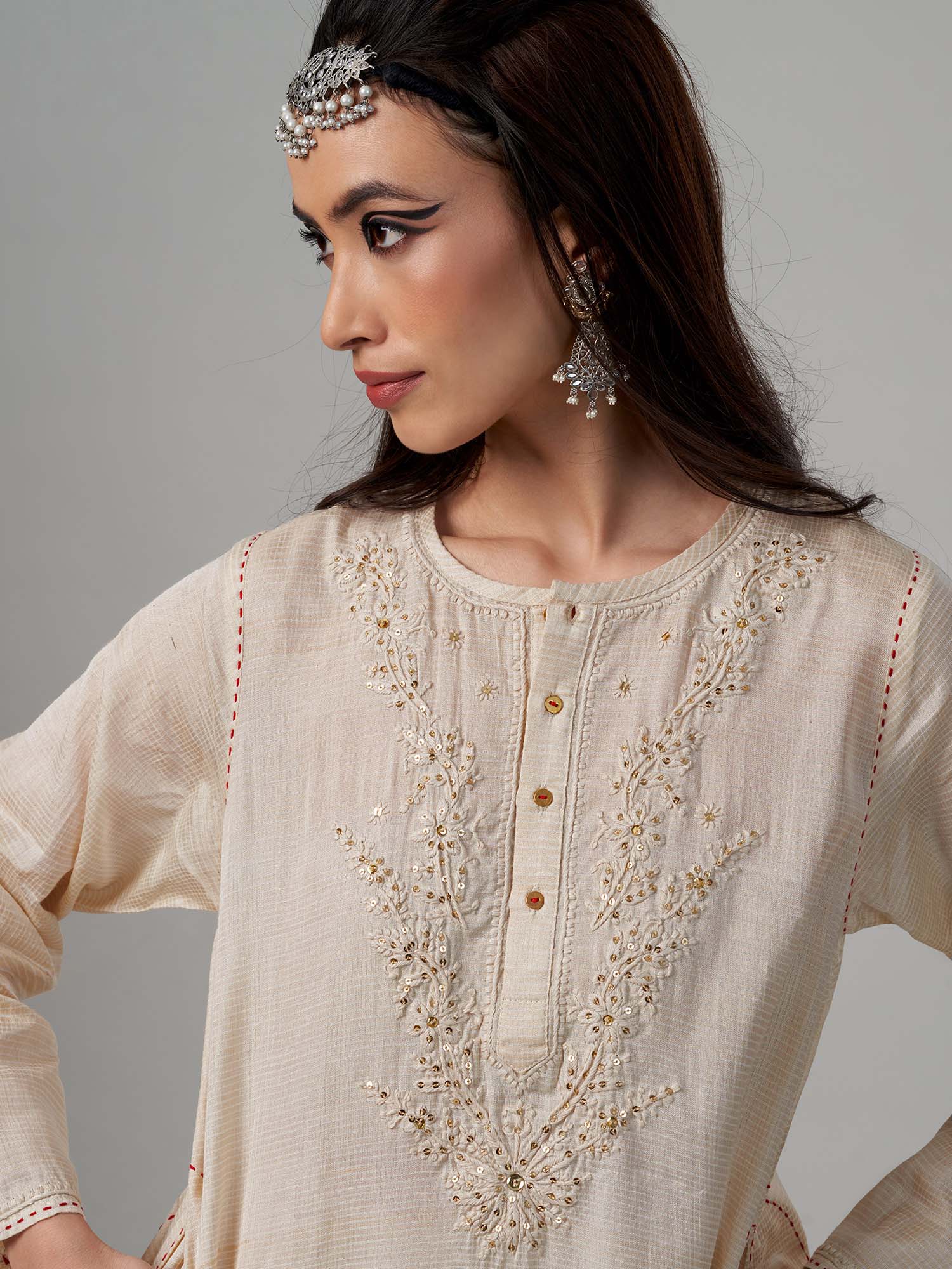 Octavia Handloom Silk Twinset