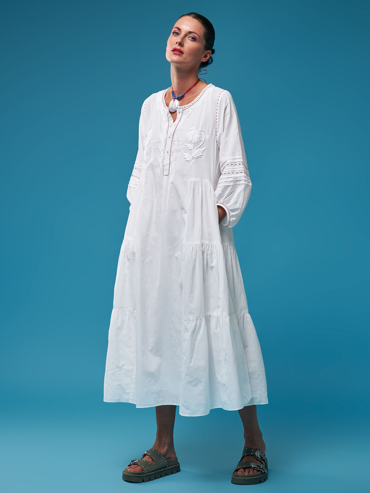 Olympia Cotton Dress
