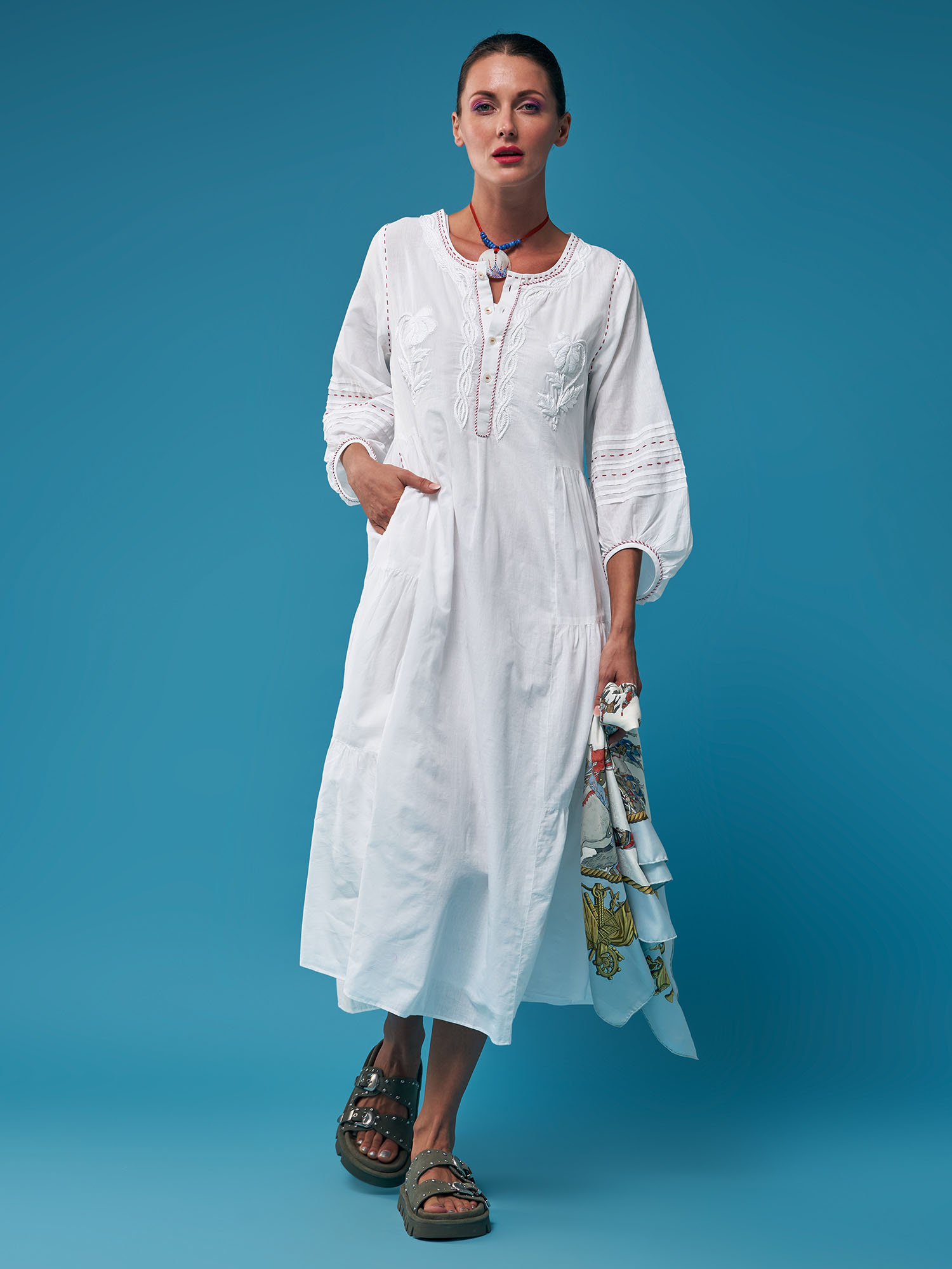 Olympia Cotton Dress