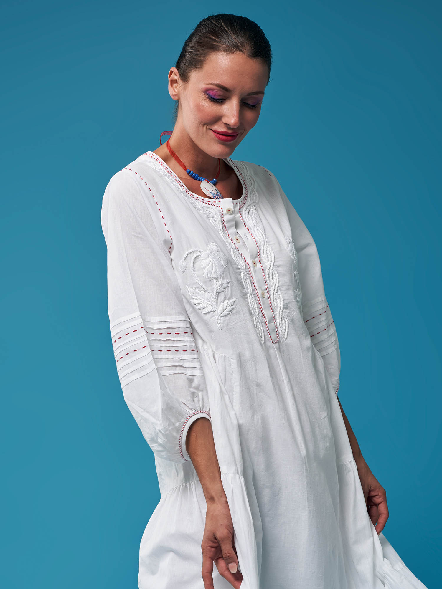 Olympia Cotton Dress