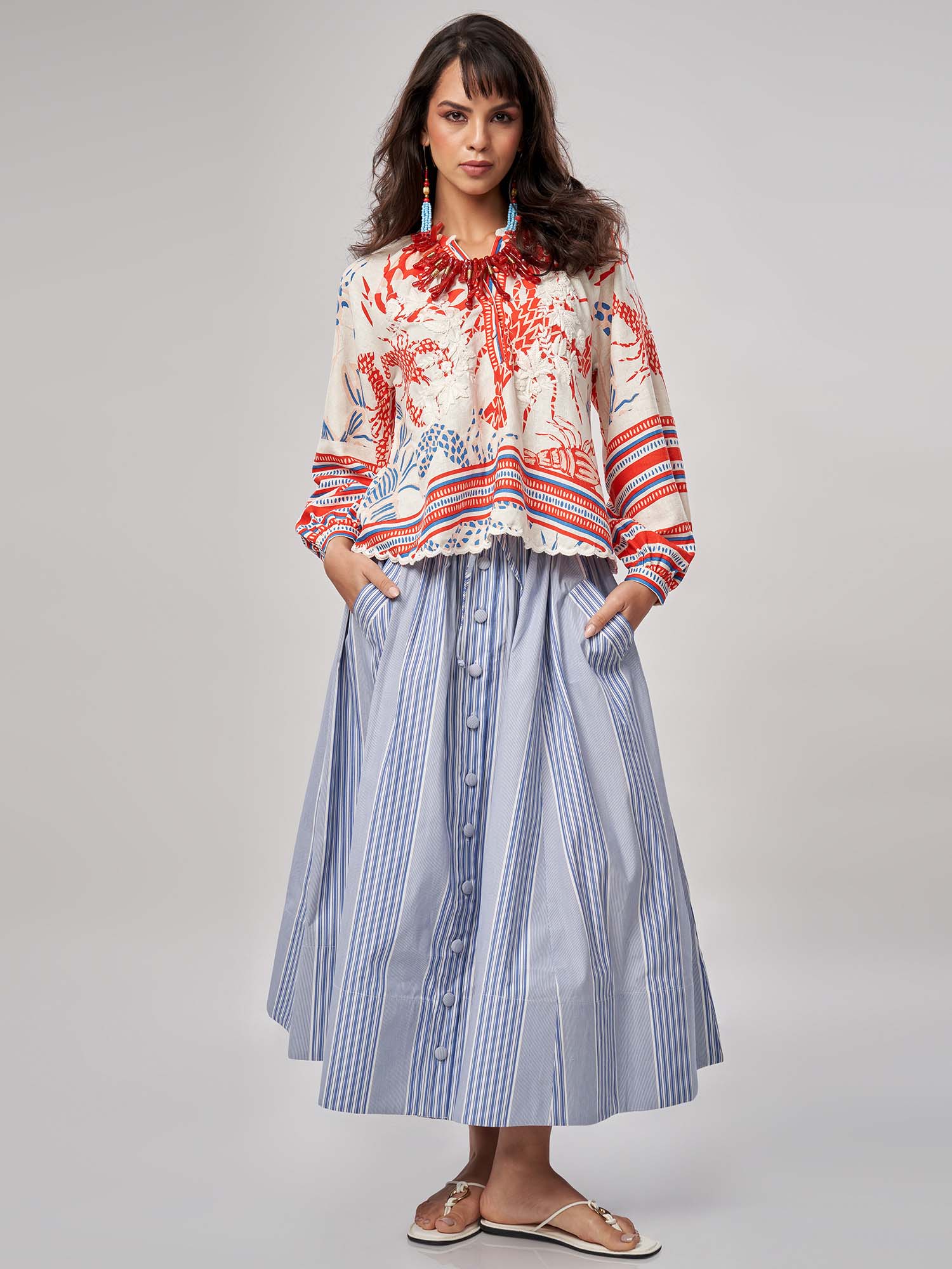 Panjim Cotton Blouse