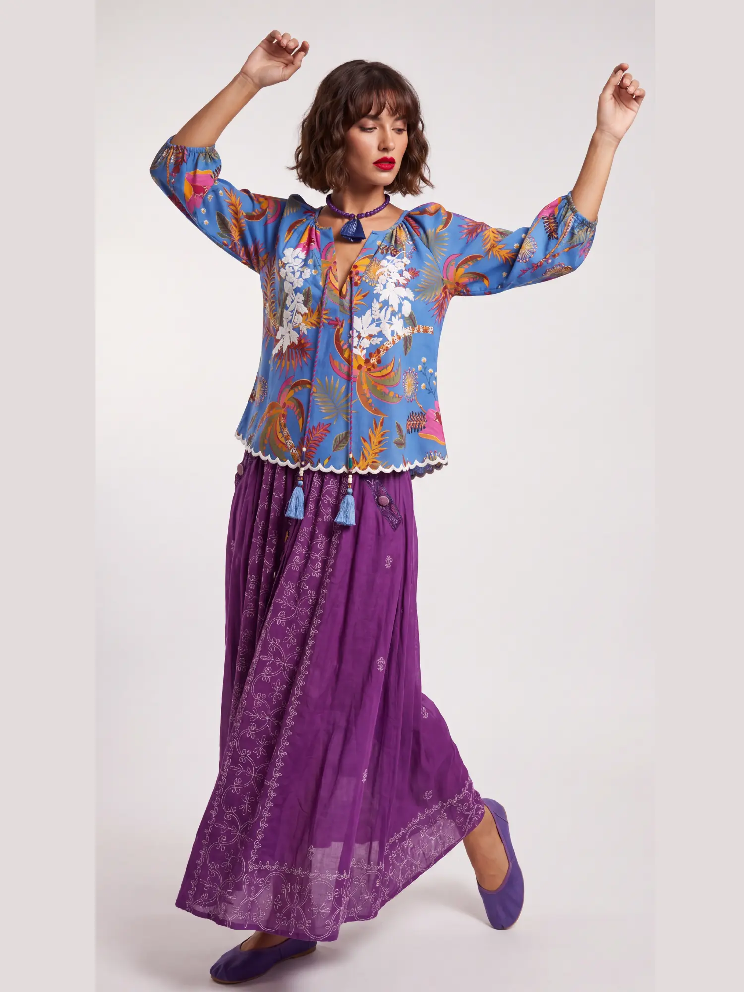 Panjim Cotton Blouse