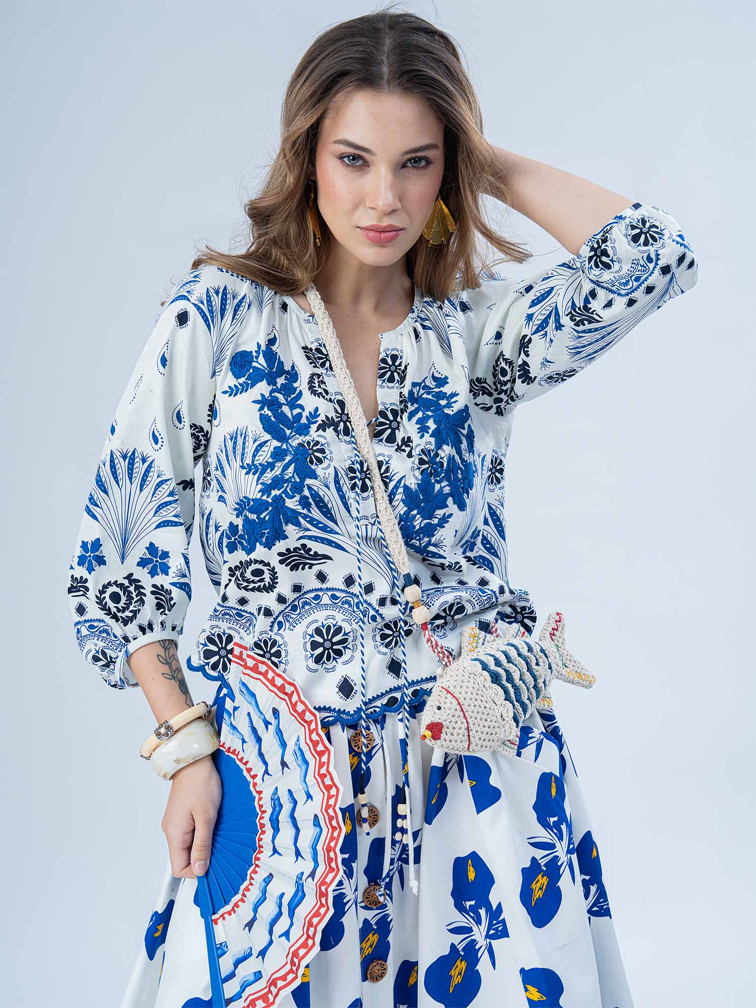 Panjim Cotton Blouse