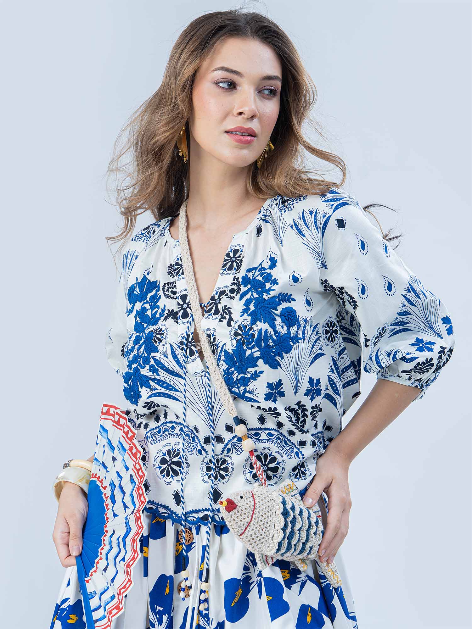 Panjim Cotton Blouse