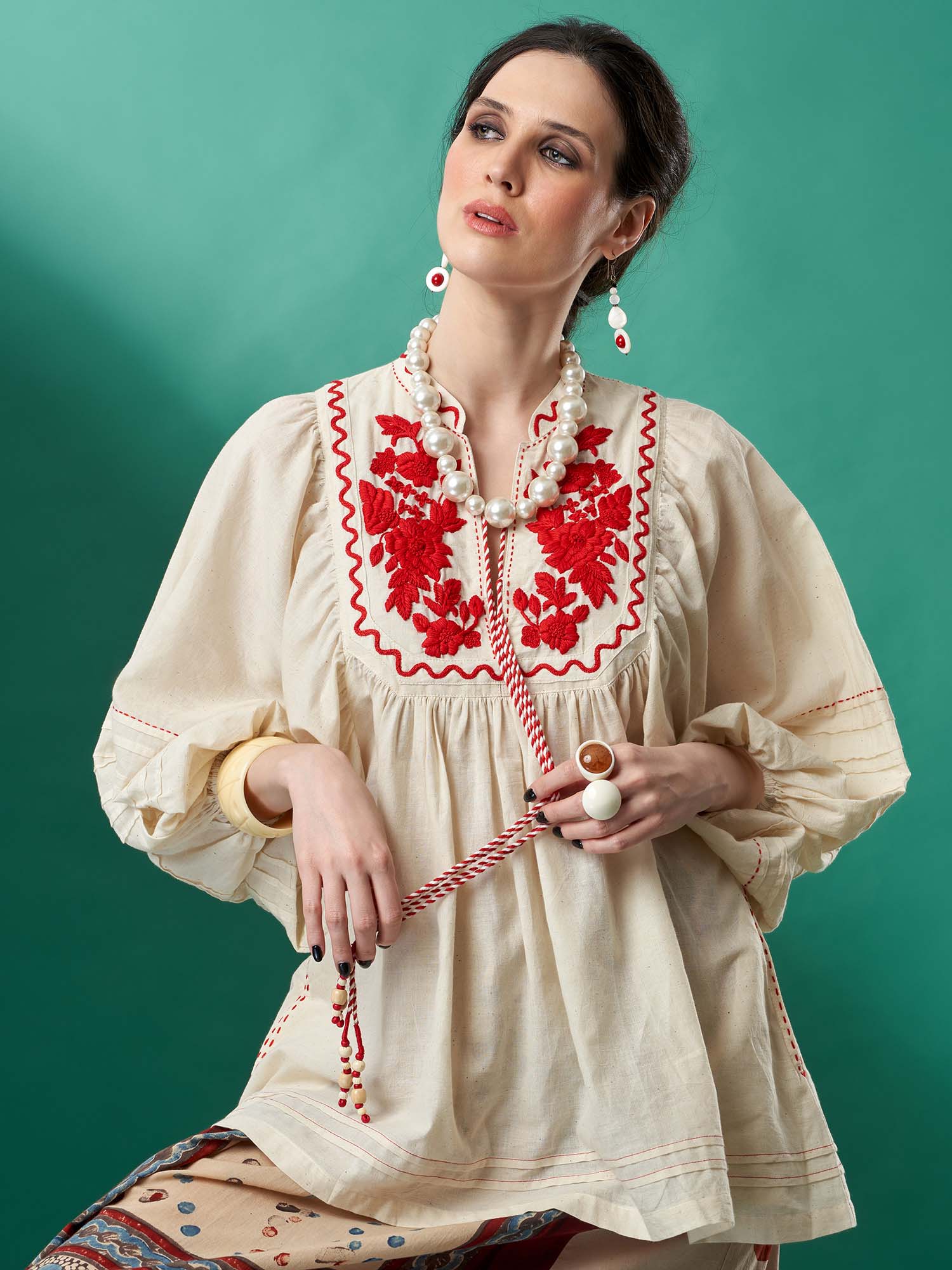 Petrossian Cotton Blouse