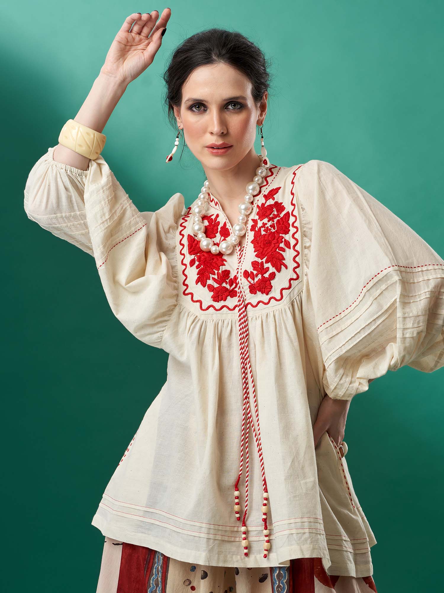 Petrossian Cotton Blouse