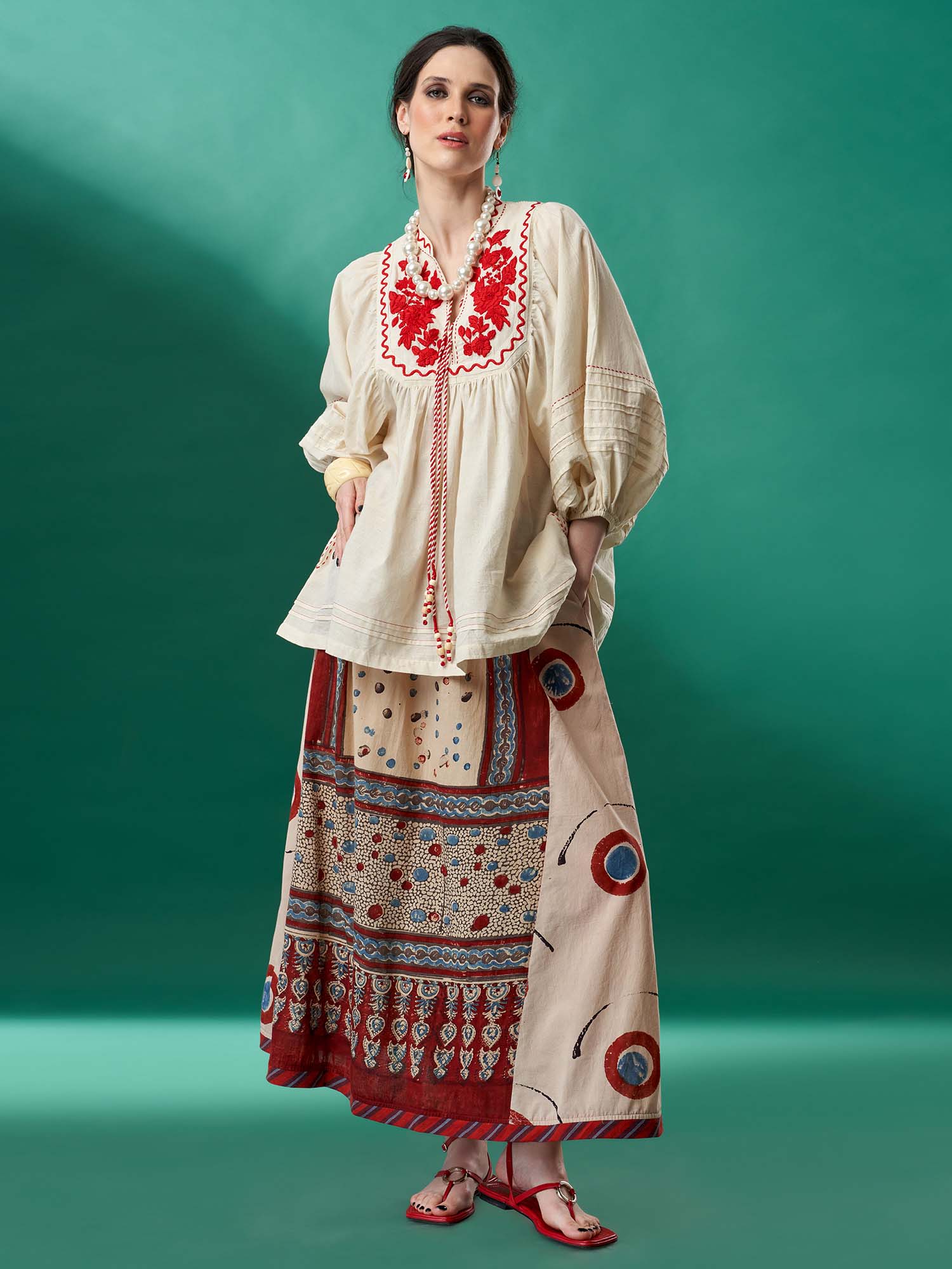 Petrossian Cotton Blouse