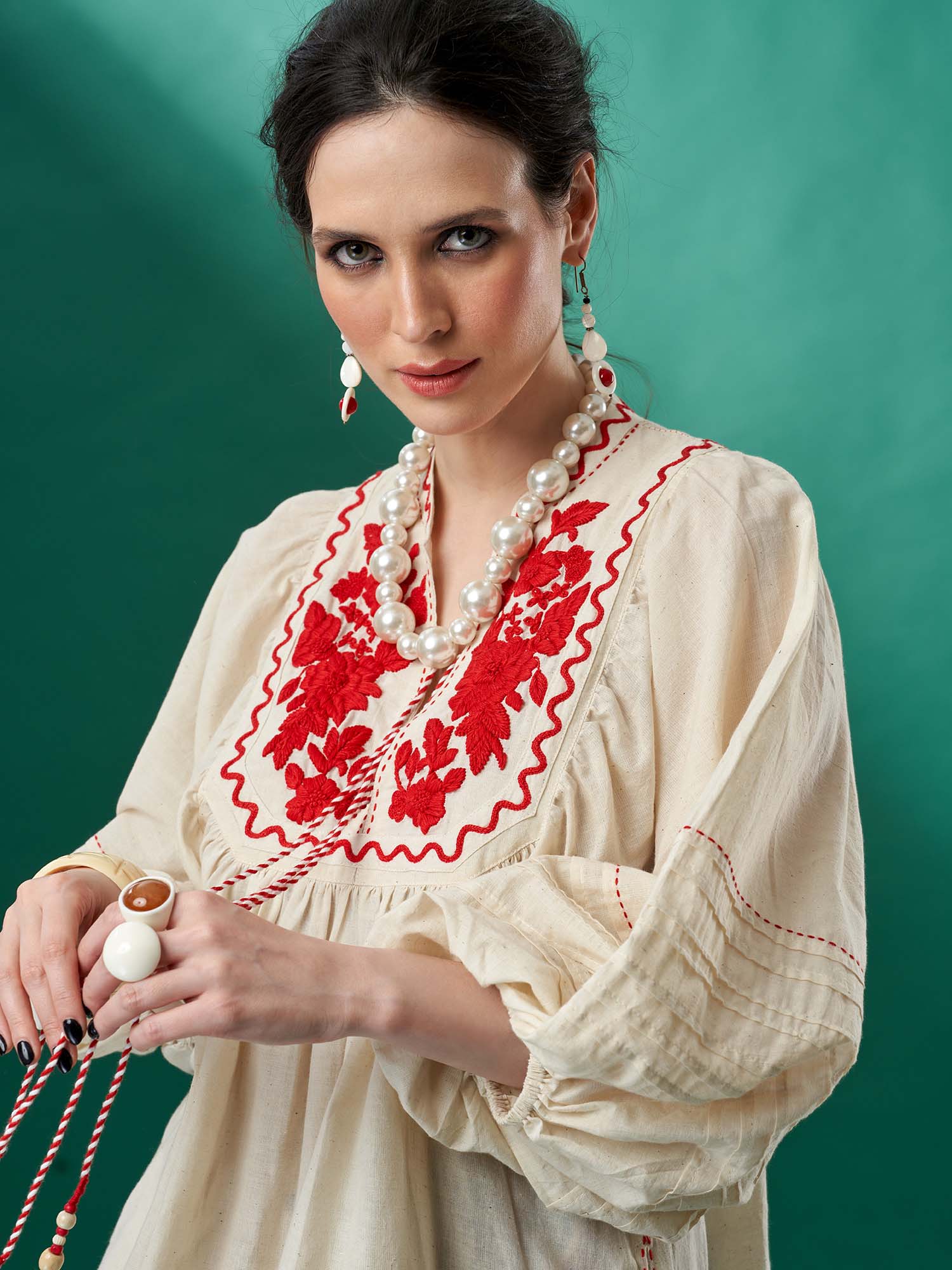 Petrossian Cotton Blouse