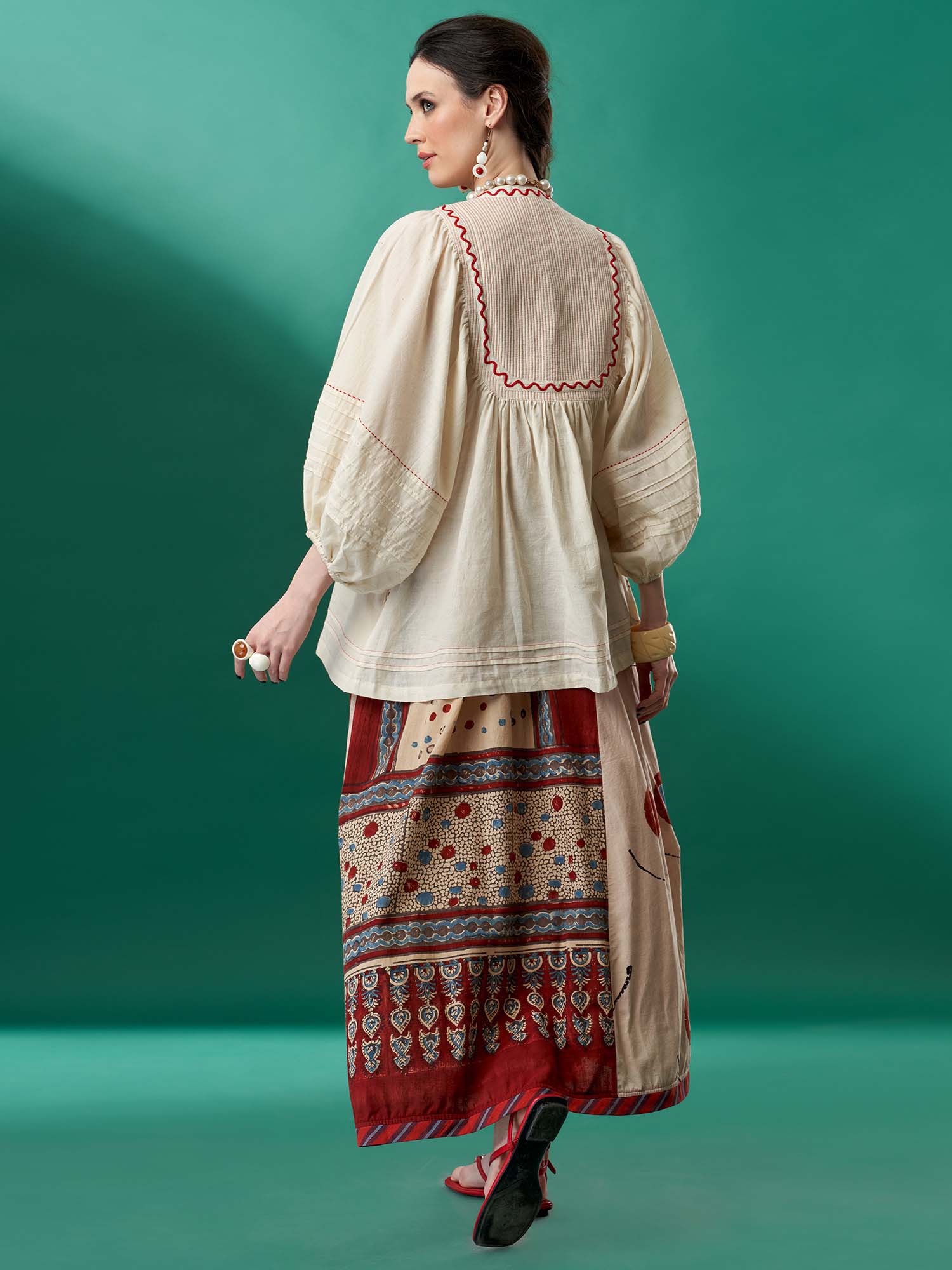 Petrossian Cotton Blouse