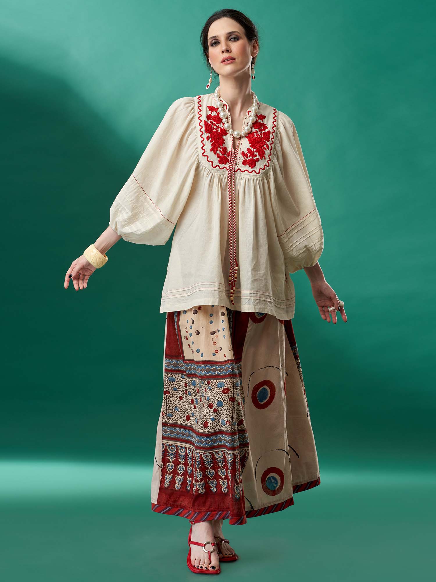 Petrossian Cotton Blouse