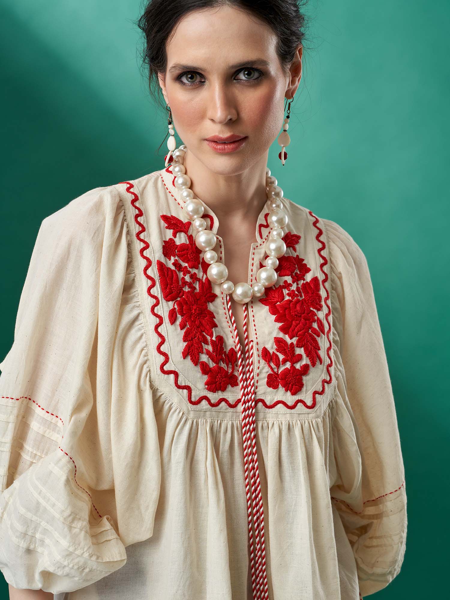 Petrossian Cotton Blouse